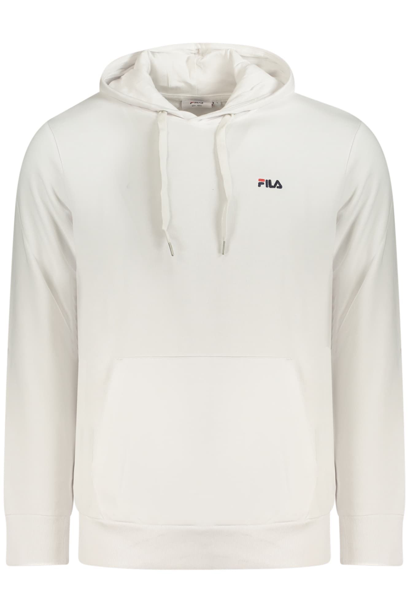 FILA FELPA SENZA ZIP UOMO BIANCO - Immagine 1