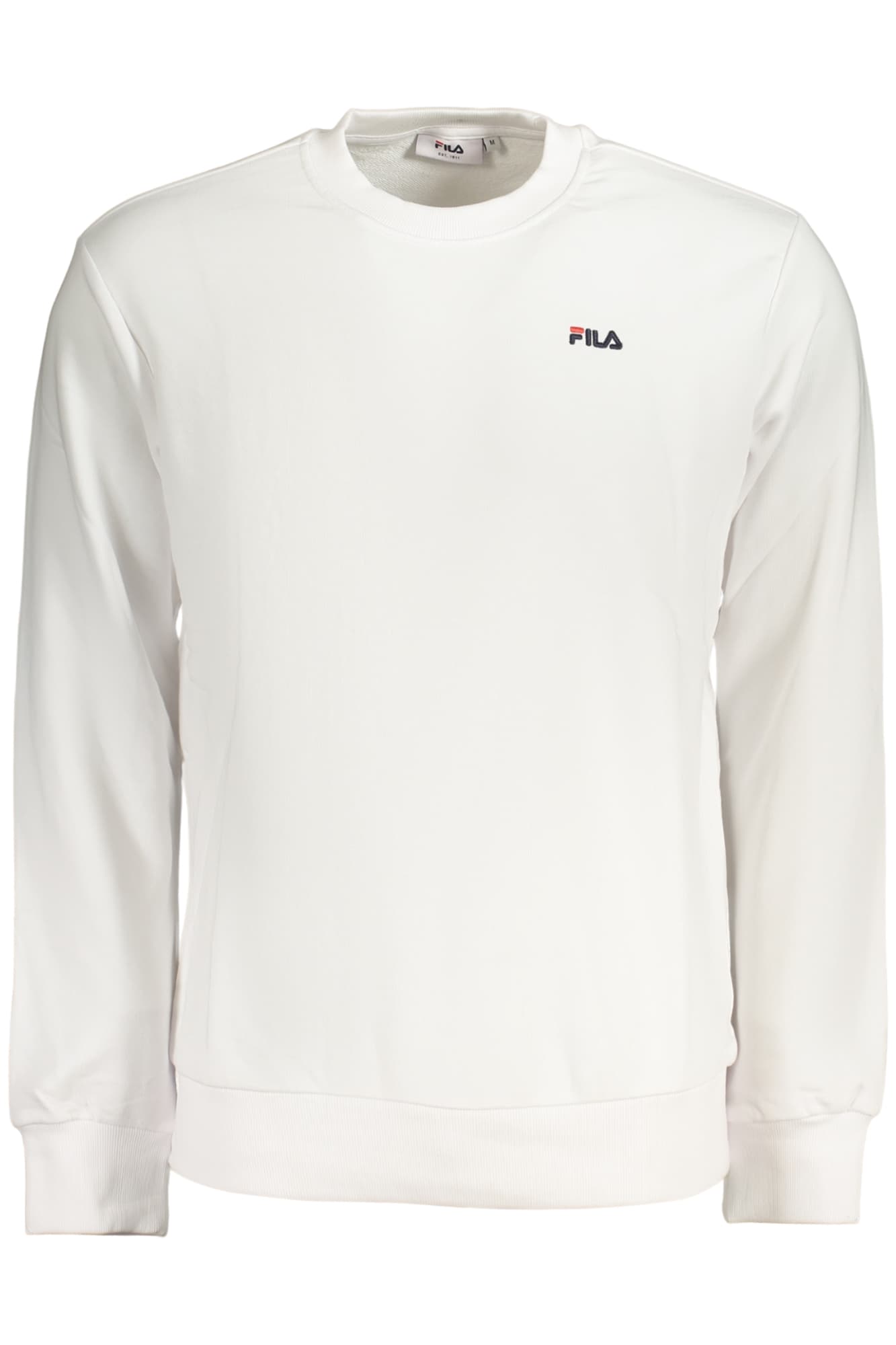 FILA FELPA SENZA ZIP UOMO BIANCO - Immagine 1