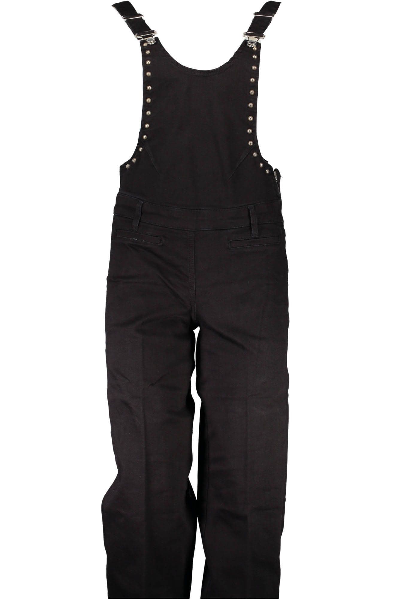 GUESS JEANS PANTALONE A SALOPETTE DONNA NERO - Immagine principale