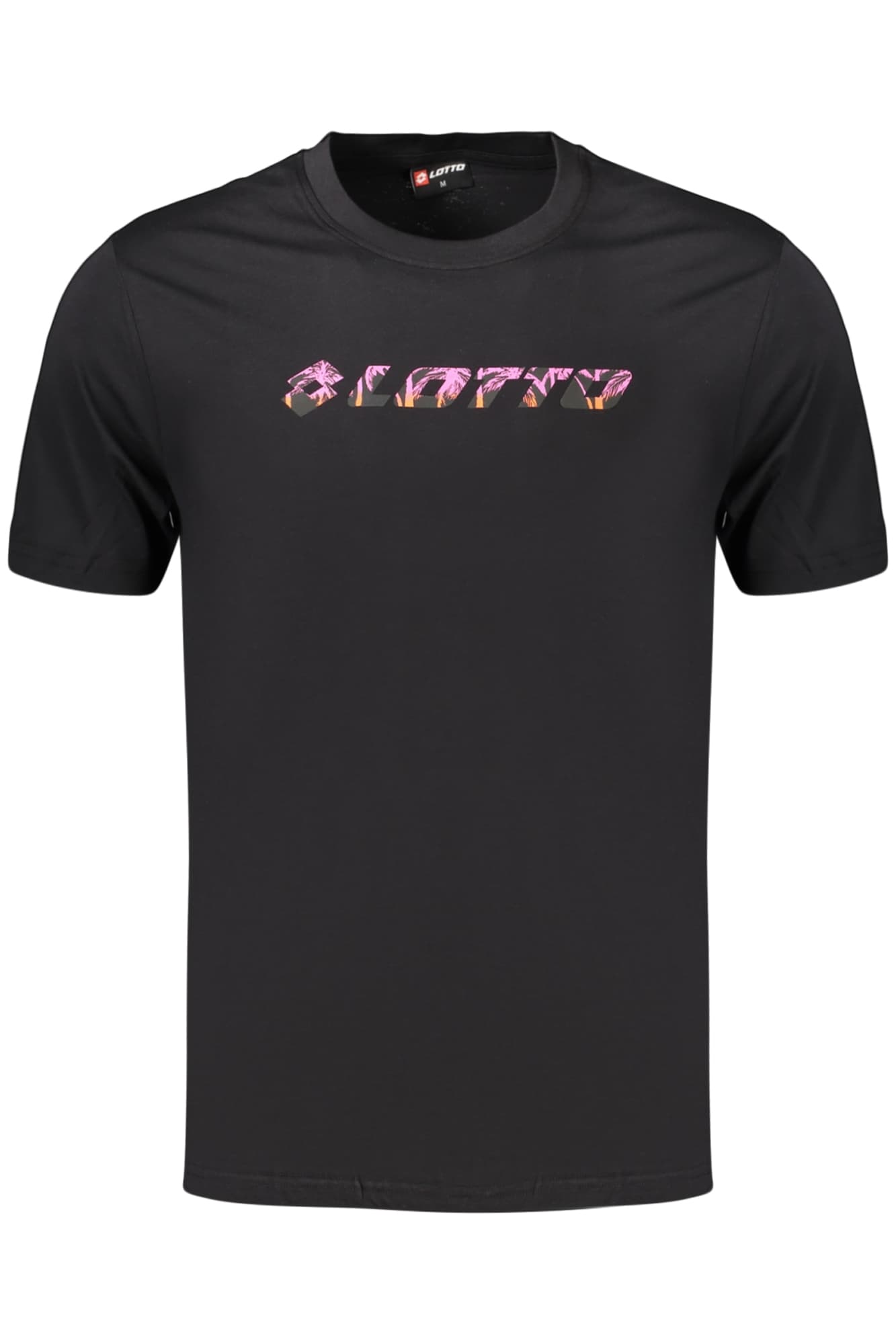 LOTTO T-SHIRT MANICHE CORTE UOMO NERO - Immagine principale