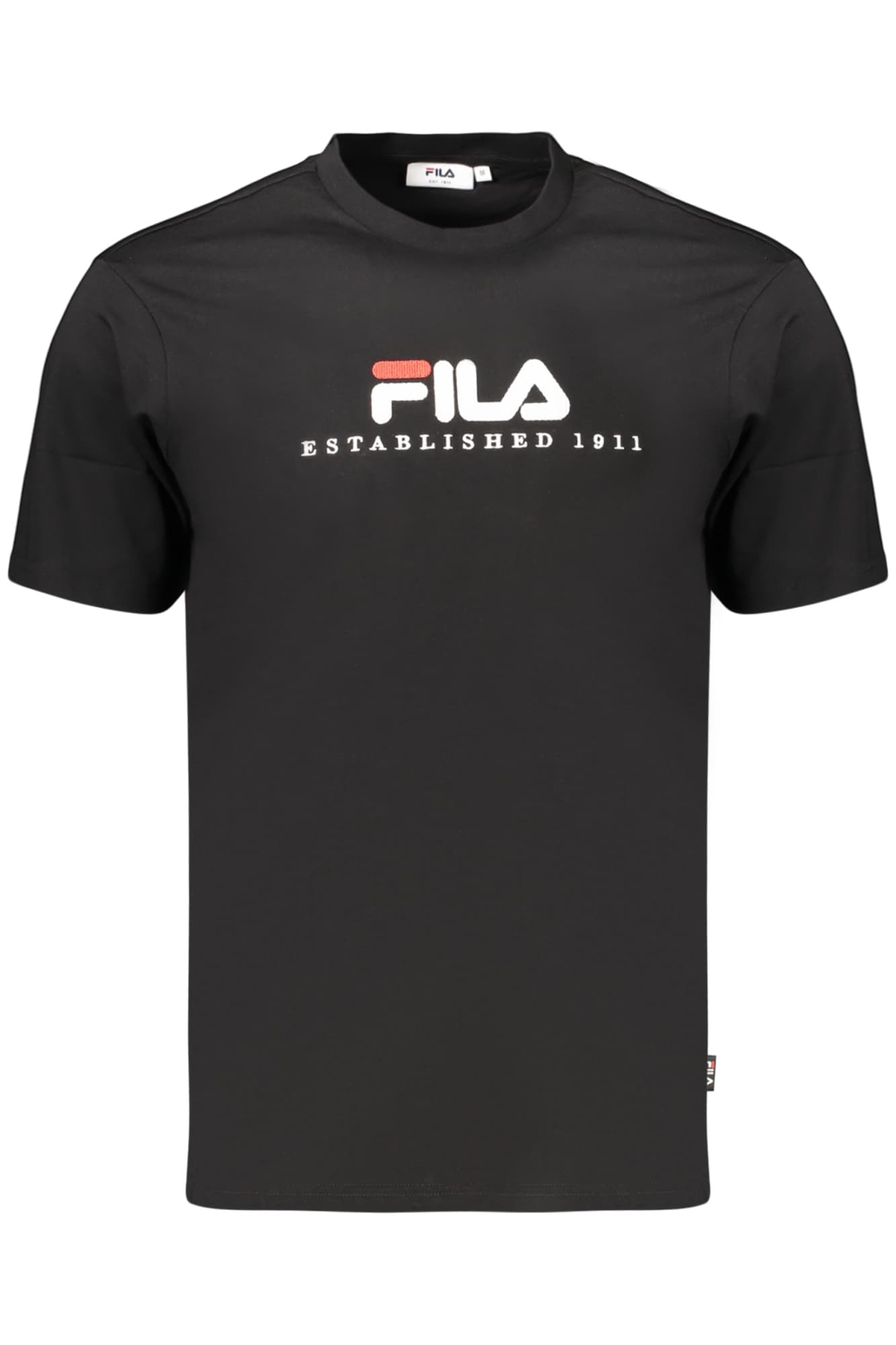 FILA T-SHIRT MANICHE CORTE UOMO NERO - Immagine principale
