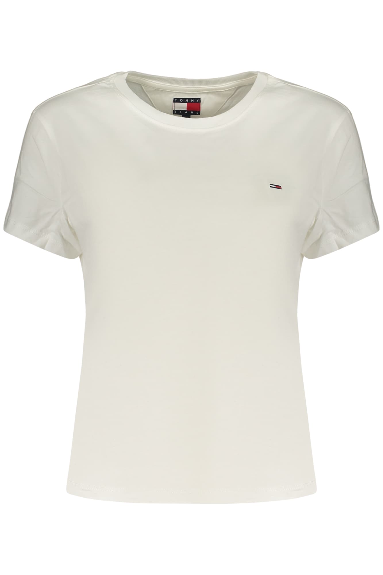 TOMMY HILFIGER T-SHIRT MANICHE CORTE DONNA BIANCO - Immagine principale