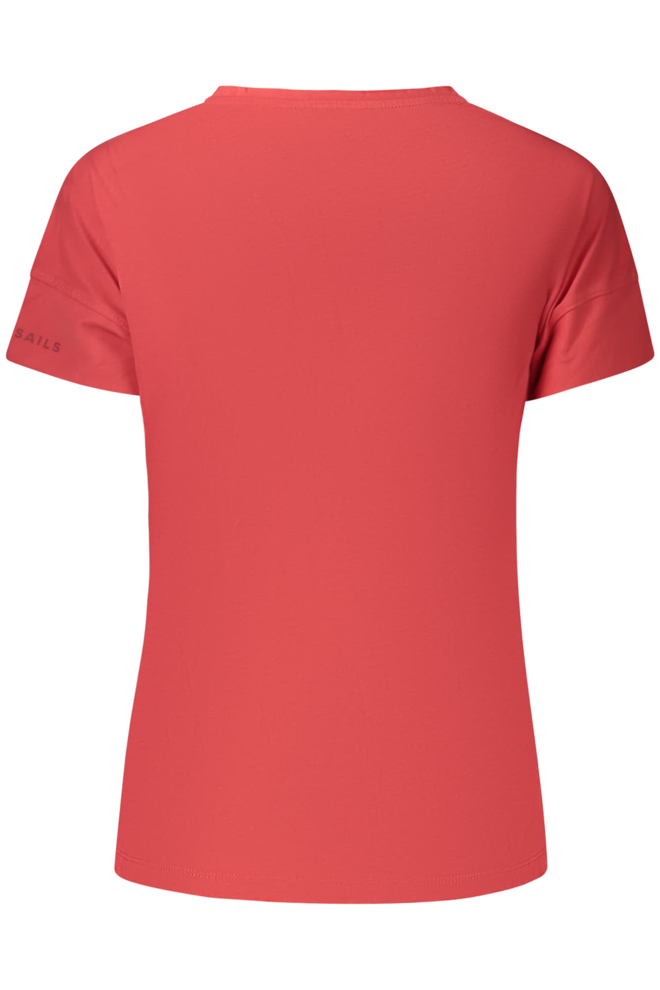 NORTH SAILS T-SHIRT MANICHE CORTE DONNA ROSSO - Miniatura 2