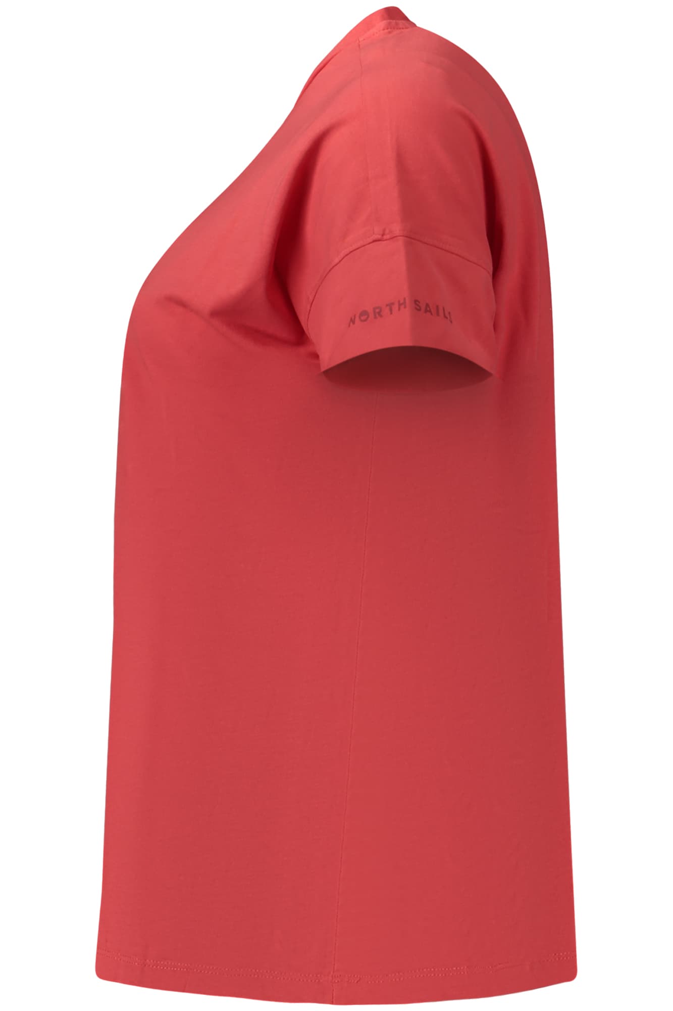 NORTH SAILS T-SHIRT MANICHE CORTE DONNA ROSSO - Miniatura 3