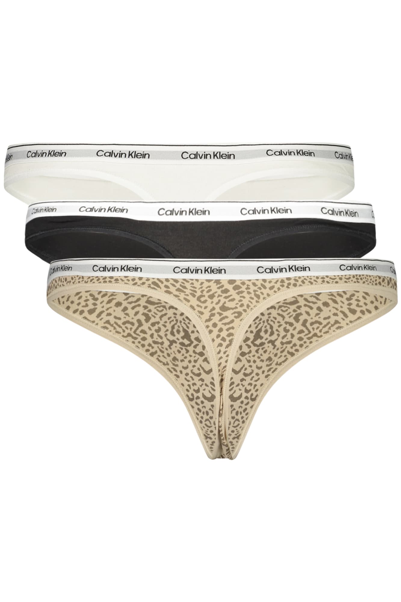 CALVIN KLEIN SLIP DONNA NERO - Miniatura 2