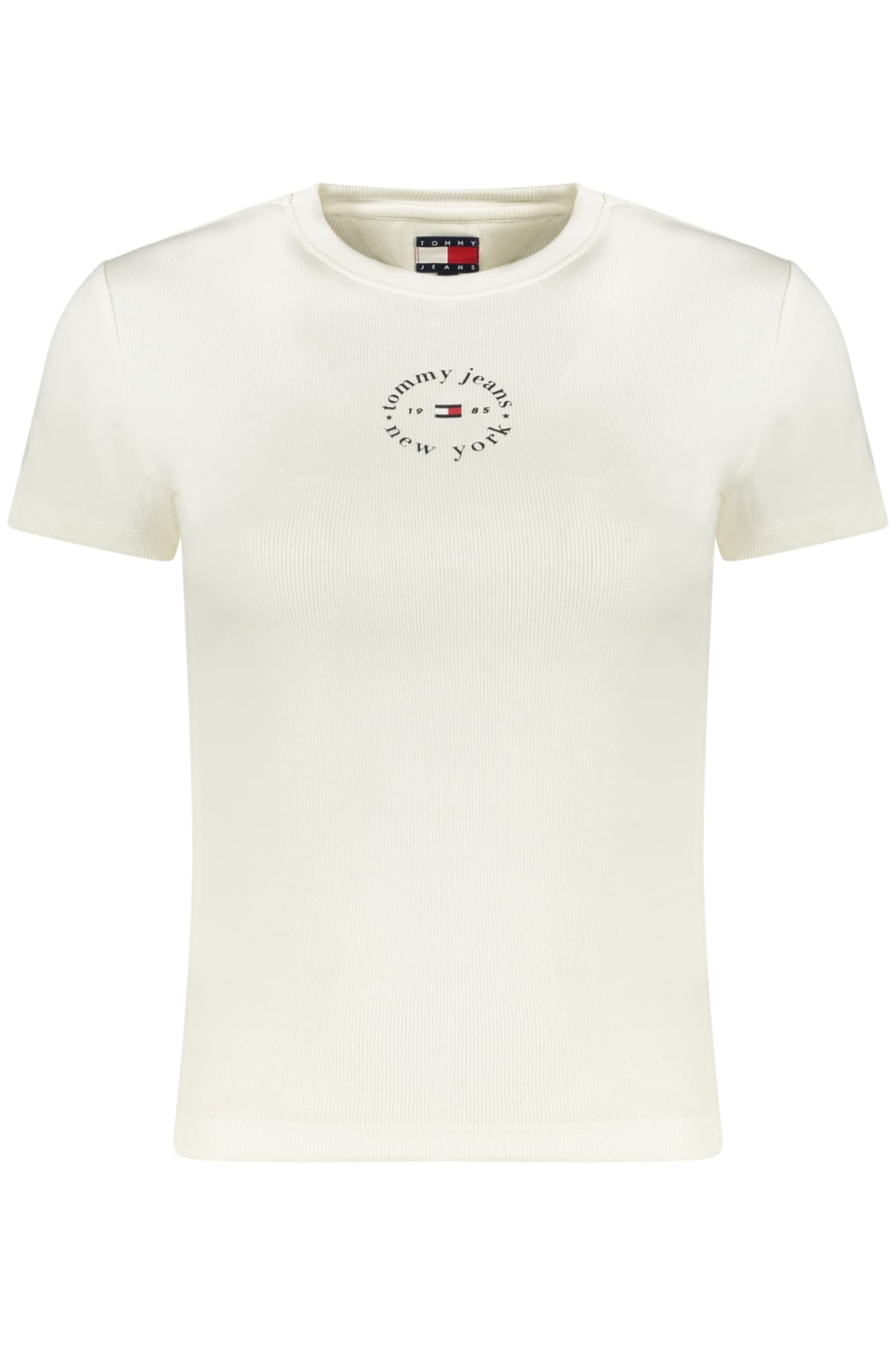 TOMMY HILFIGER T-SHIRT MANICHE CORTE DONNA BIANCO - Immagine principale