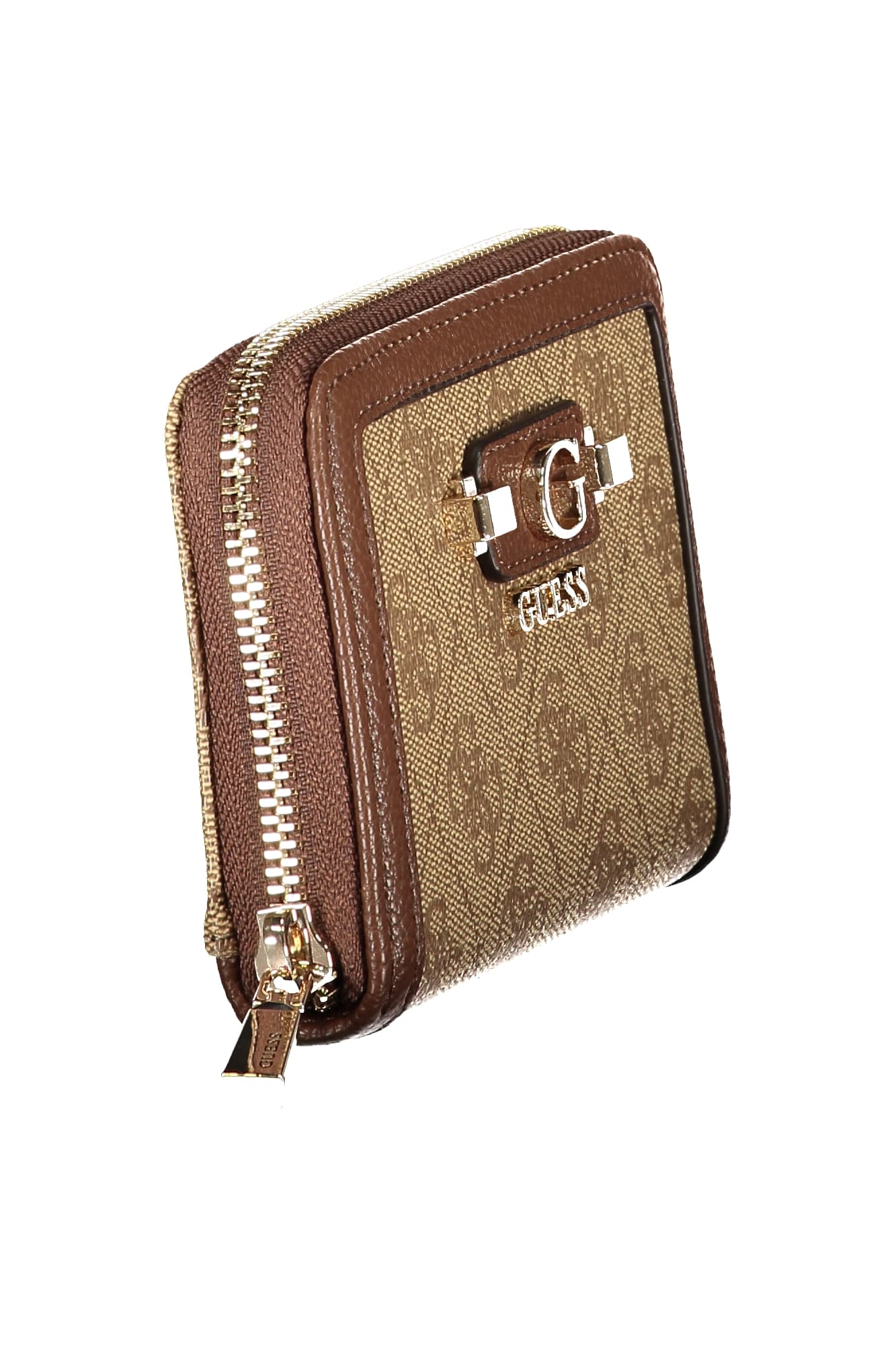 GUESS JEANS PORTAFOGLIO DONNA BEIGE - Miniatura 3