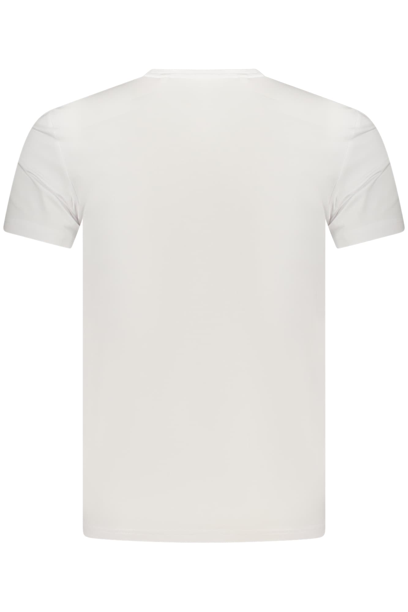 GUESS JEANS T-SHIRT MANICHE CORTE UOMO BIANCO - Miniatura 2