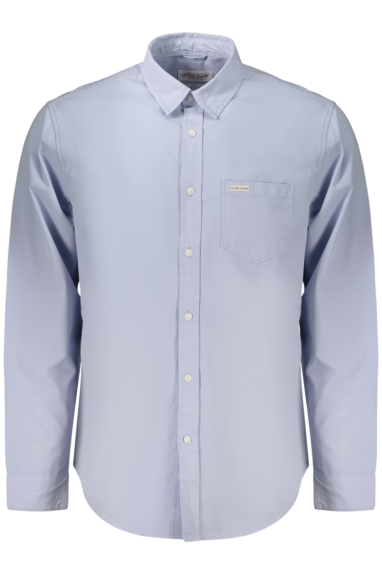 GUESS JEANS CAMICIA MANICHE LUNGHE UOMO AZZURRO - Immagine 1