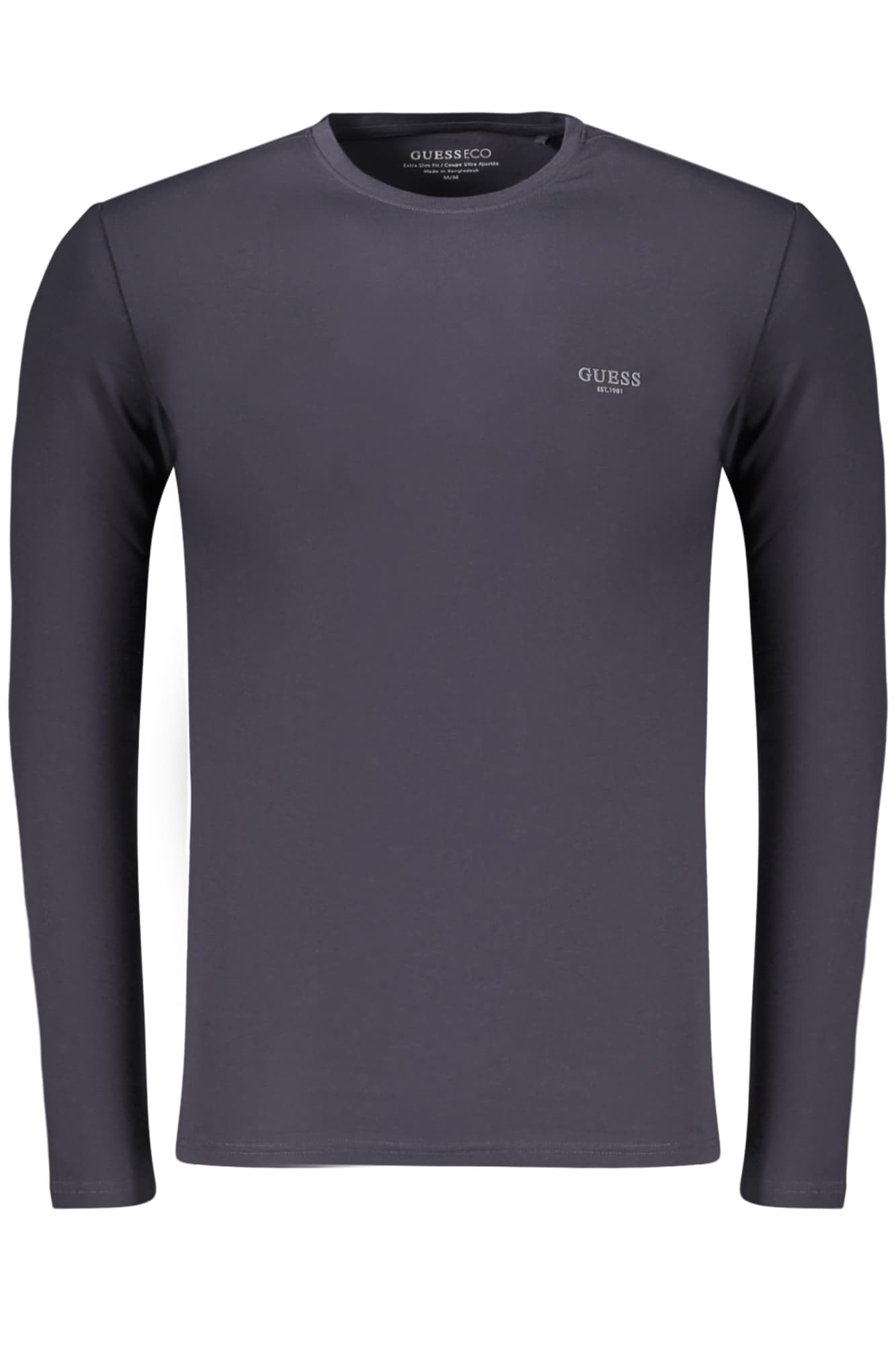 GUESS JEANS T-SHIRT MANICHE LUNGHE UOMO BLU - Immagine 1
