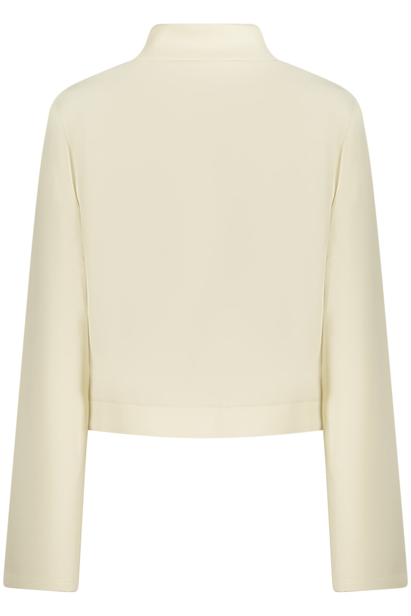GUESS JEANS FELPA SENZA ZIP DONNA BIANCO - Miniatura 2