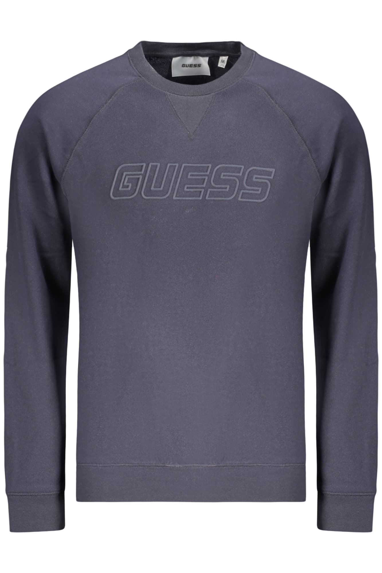 GUESS JEANS FELPA SENZA ZIP UOMO BLU - Immagine 1