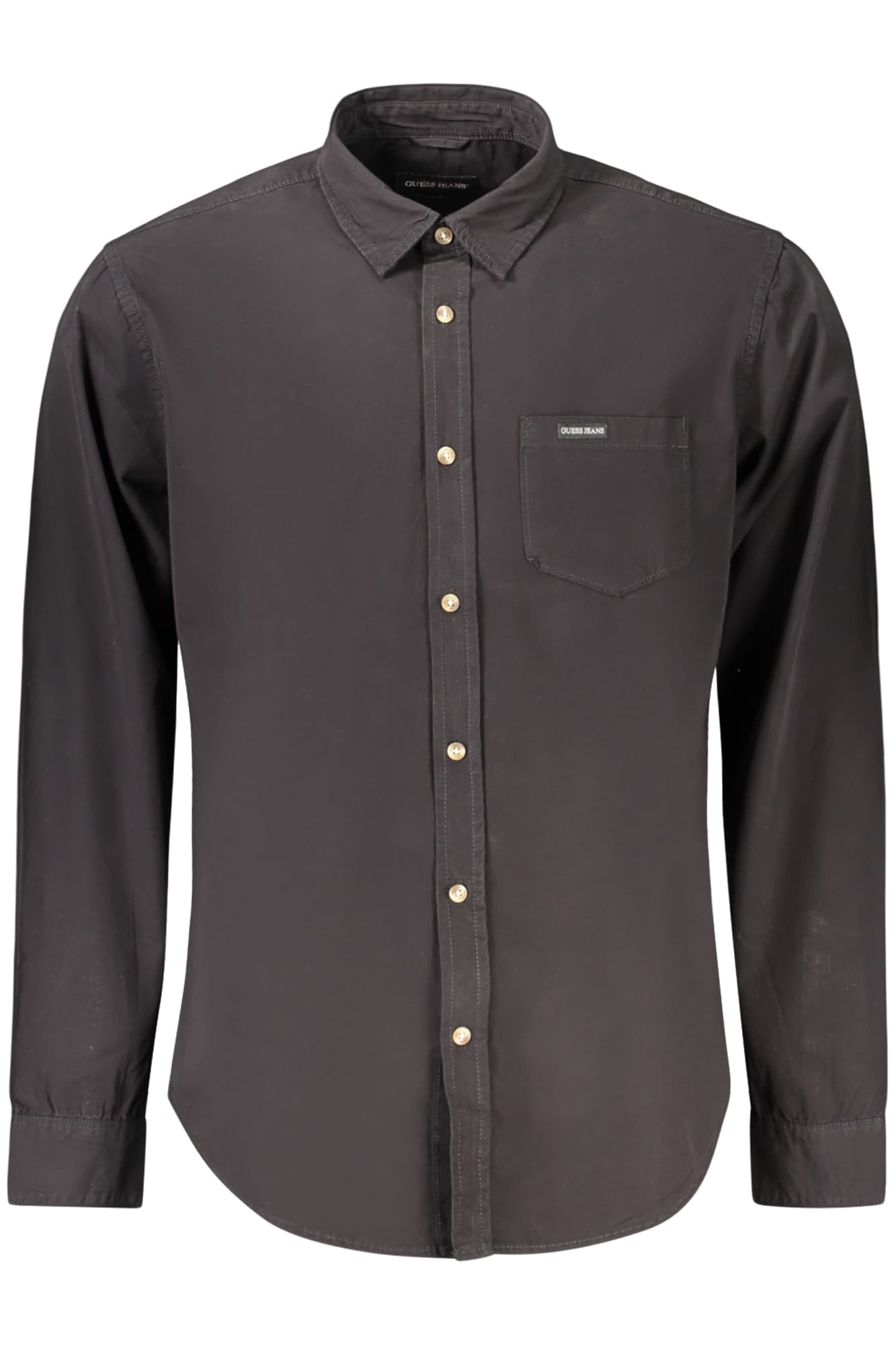 GUESS JEANS CAMICIA MANICHE LUNGHE UOMO NERO - Immagine 1