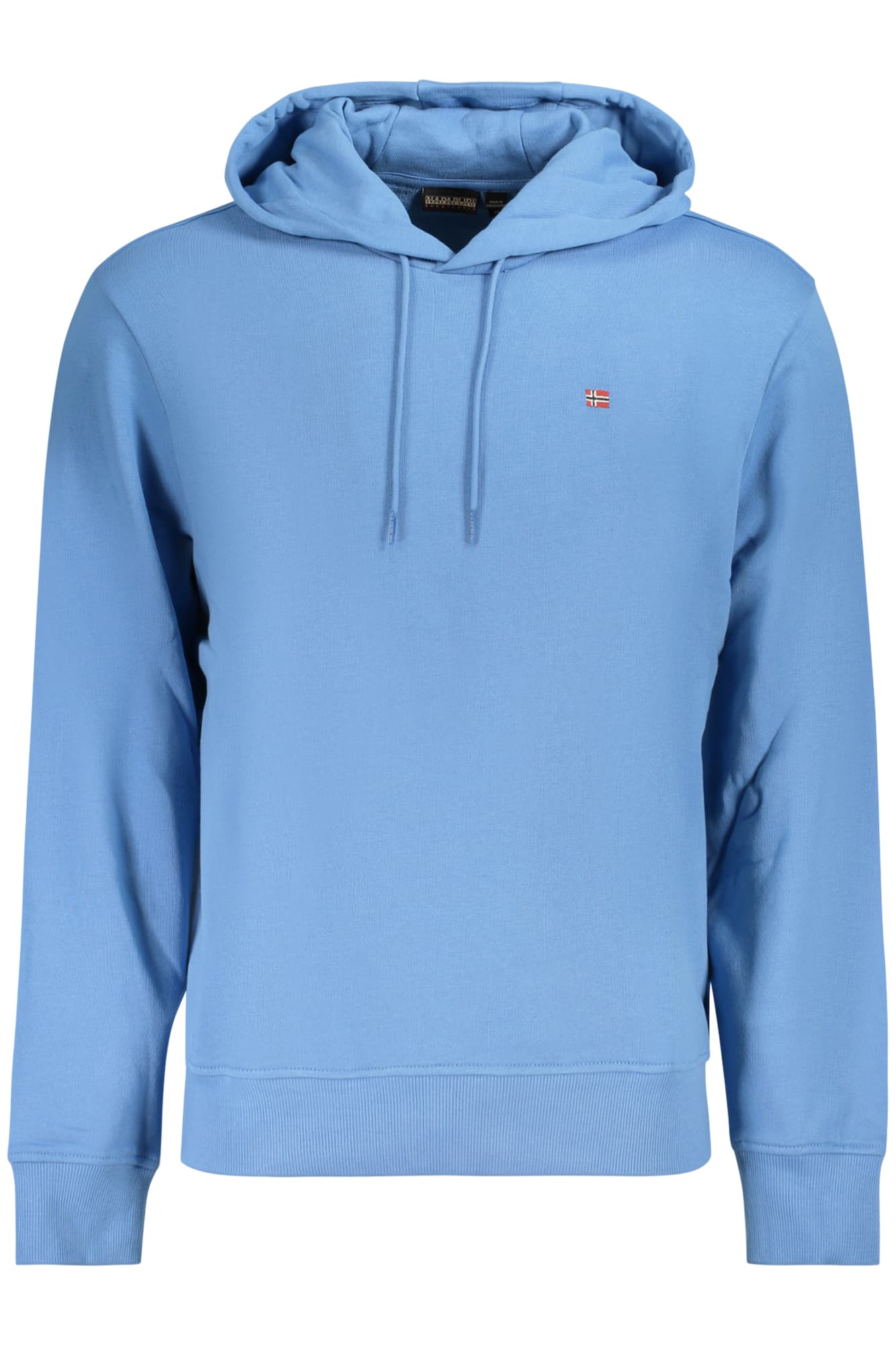NAPAPIJRI FELPA SENZA ZIP UOMO AZZURRO - Immagine 1
