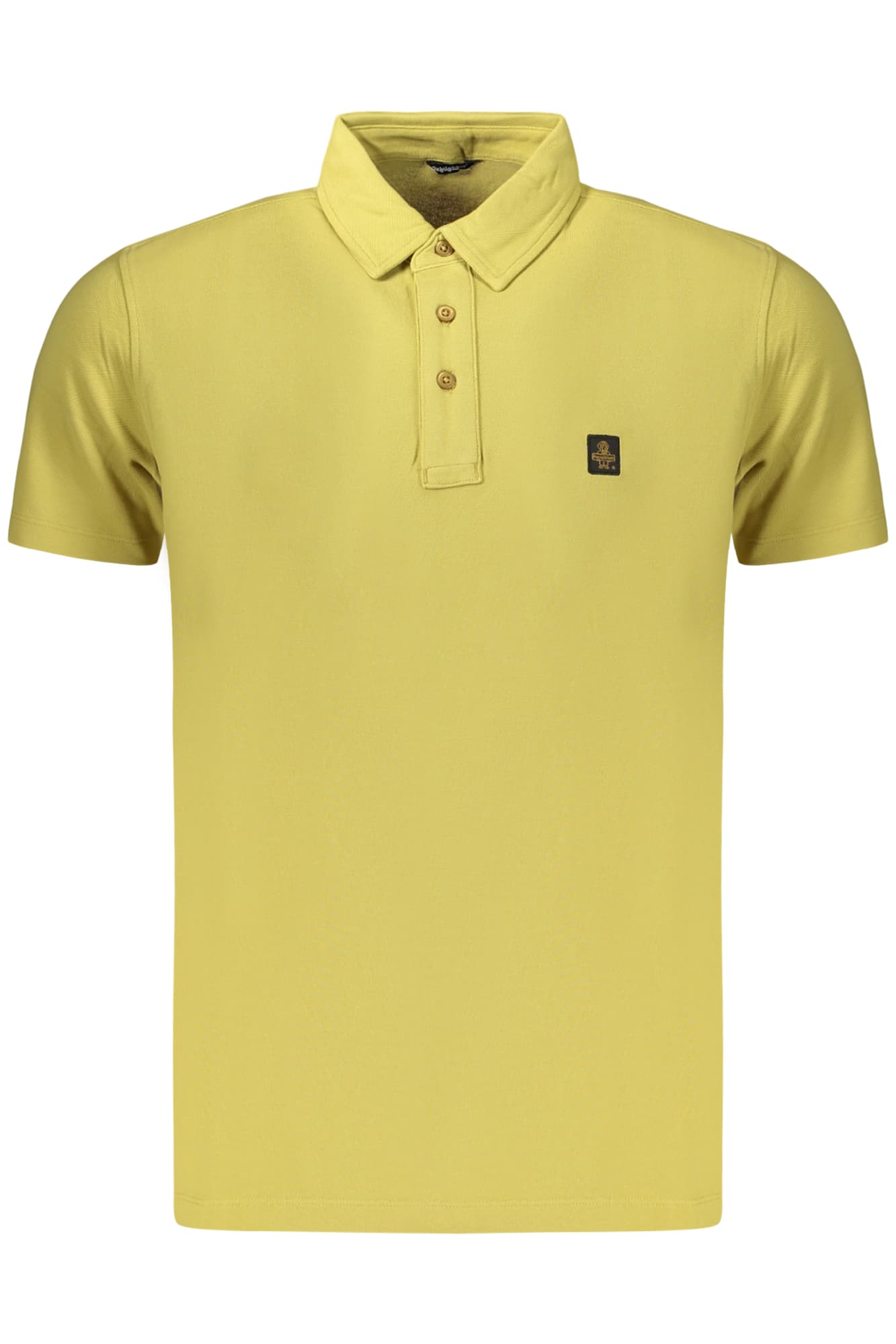 REFRIGIWEAR POLO MANICHE CORTE UOMO GIALLO - Immagine 1