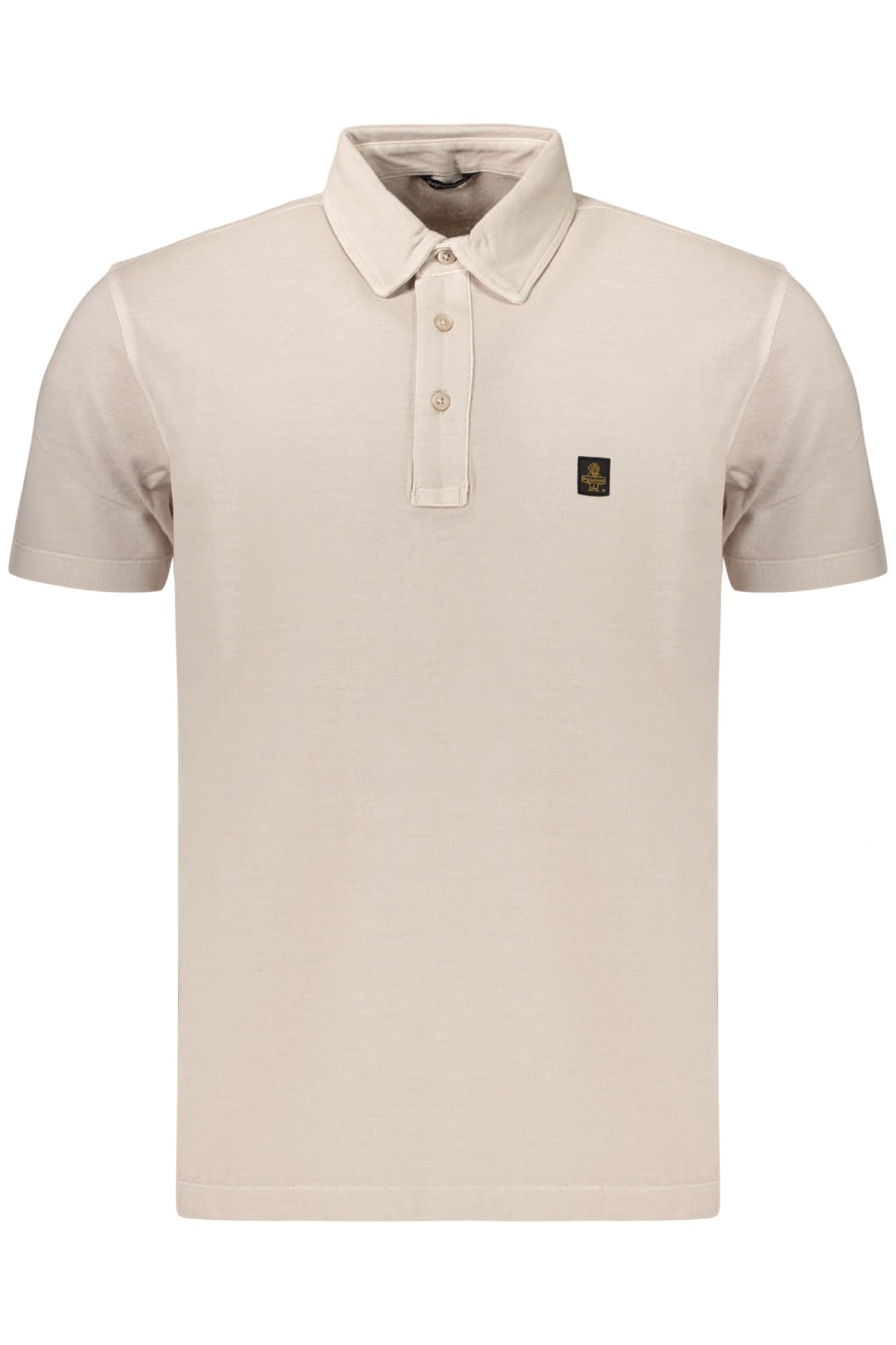REFRIGIWEAR POLO MANICHE CORTE UOMO BEIGE - Immagine 1