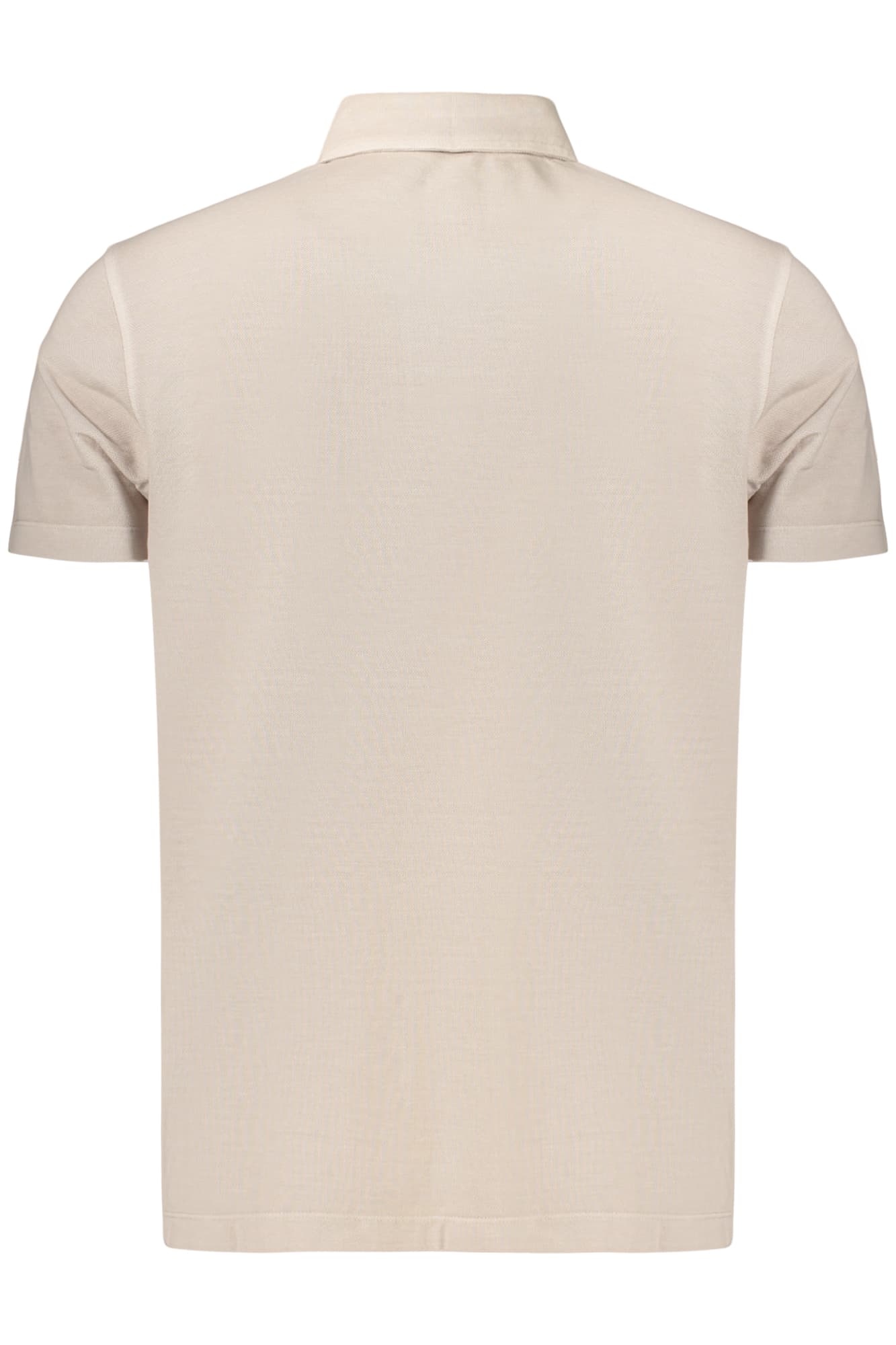 REFRIGIWEAR POLO MANICHE CORTE UOMO BEIGE - Miniatura 2