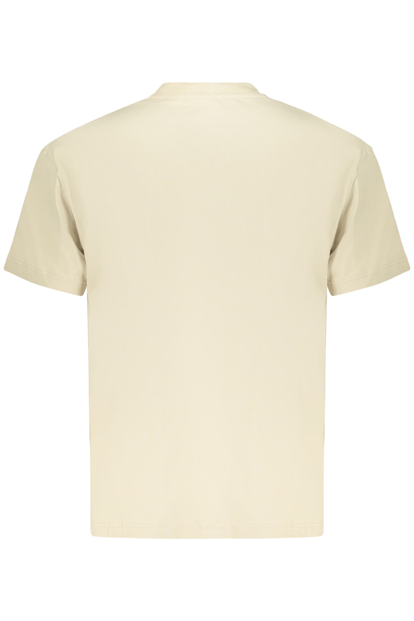REFRIGIWEAR T-SHIRT MANICHE CORTE UOMO BEIGE - Miniatura 2