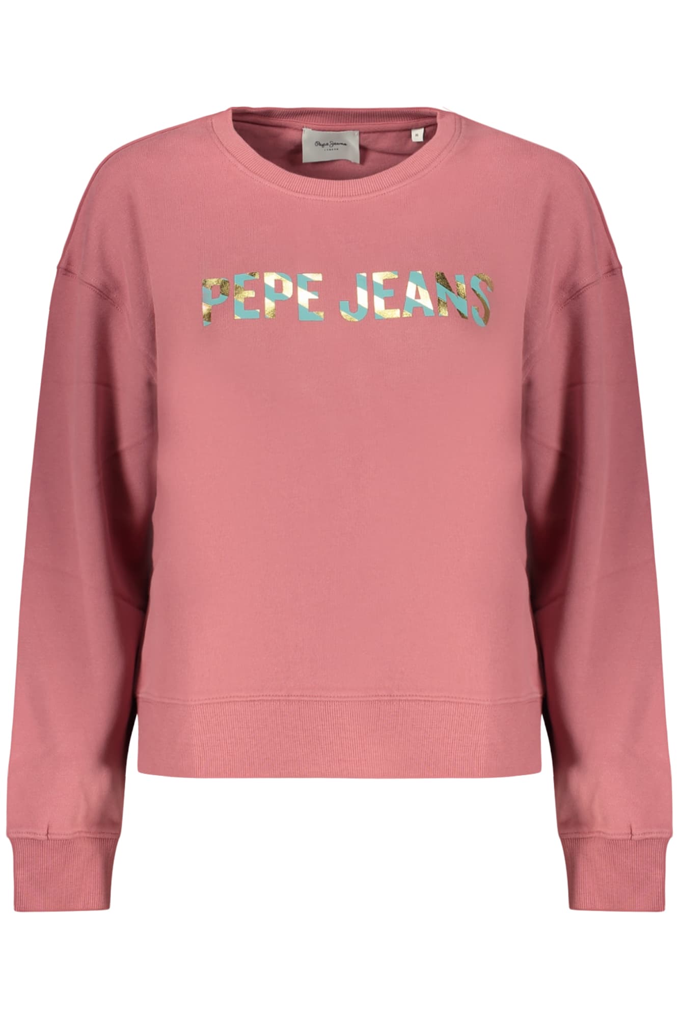 PEPE JEANS FELPA SENZA ZIP DONNA ROSA - Immagine 1