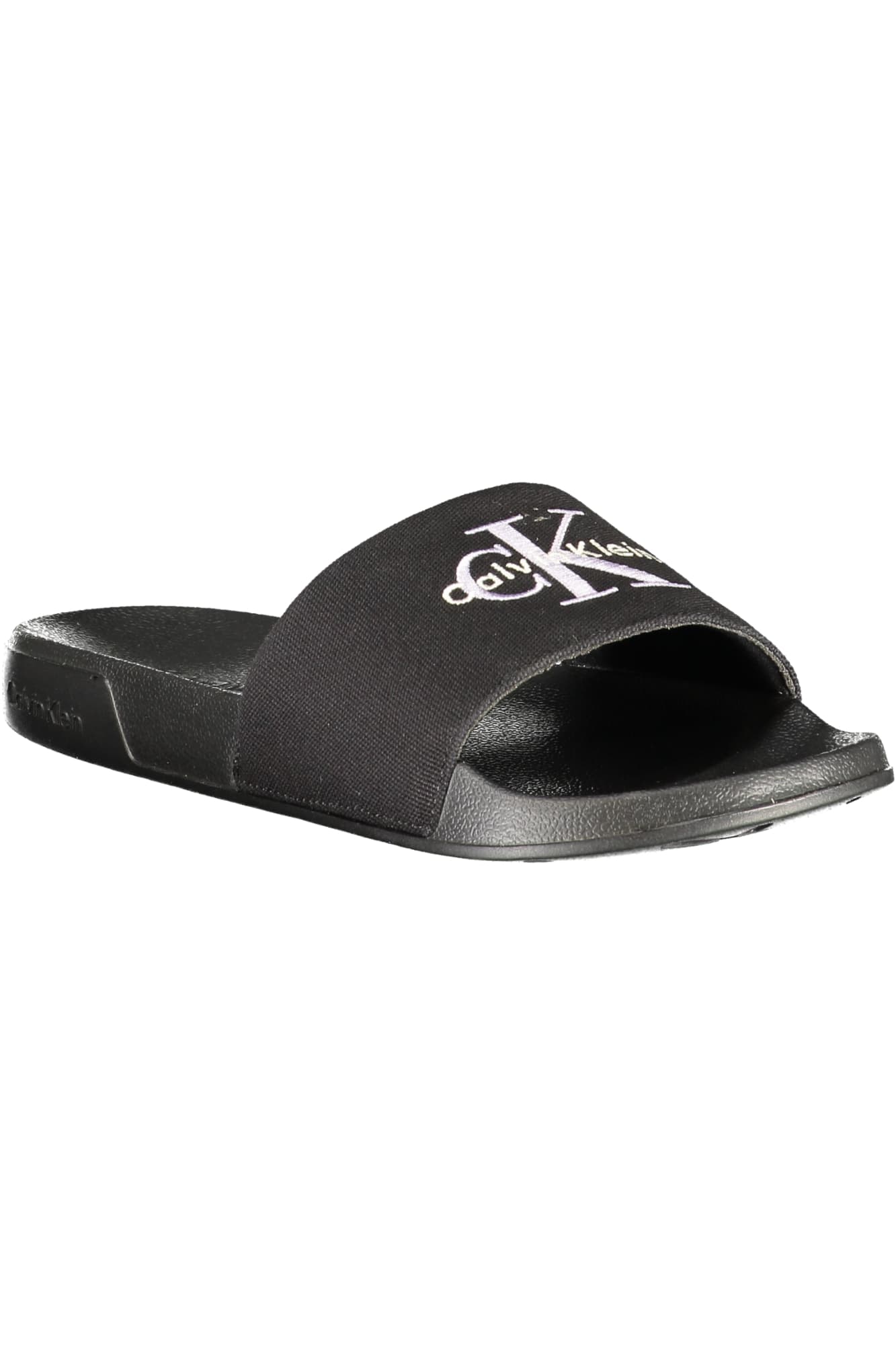 CALVIN KLEIN CALZATURA CIABATTA DONNA NERO - Miniatura 2