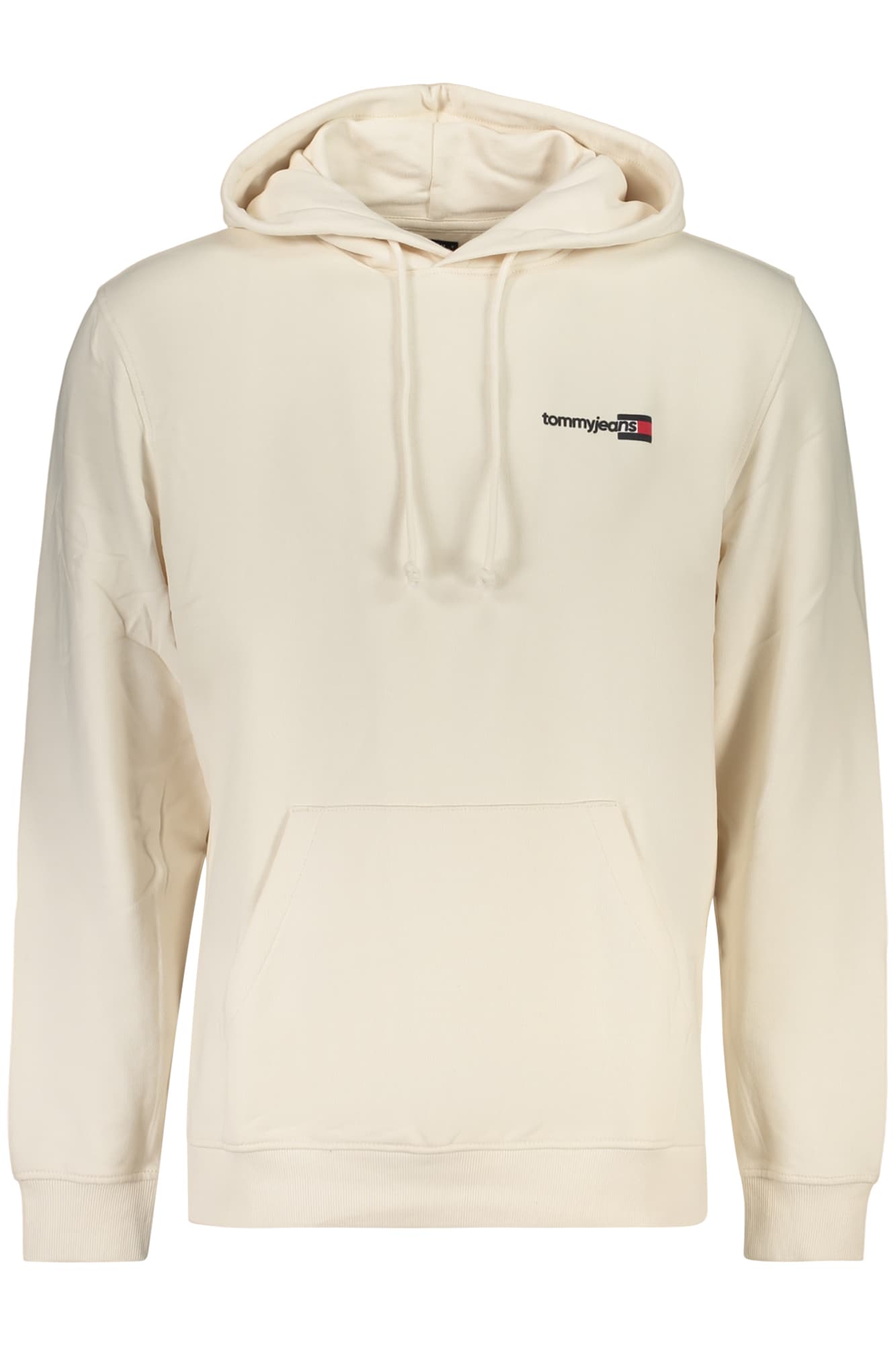 TOMMY HILFIGER FELPA SENZA ZIP UOMO BIANCO - Immagine 1
