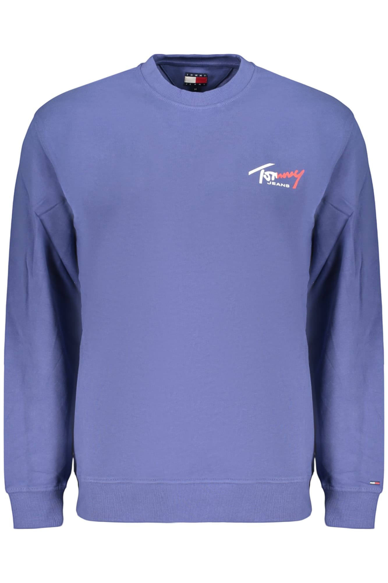 TOMMY HILFIGER FELPA SENZA ZIP UOMO BLU - Immagine 1