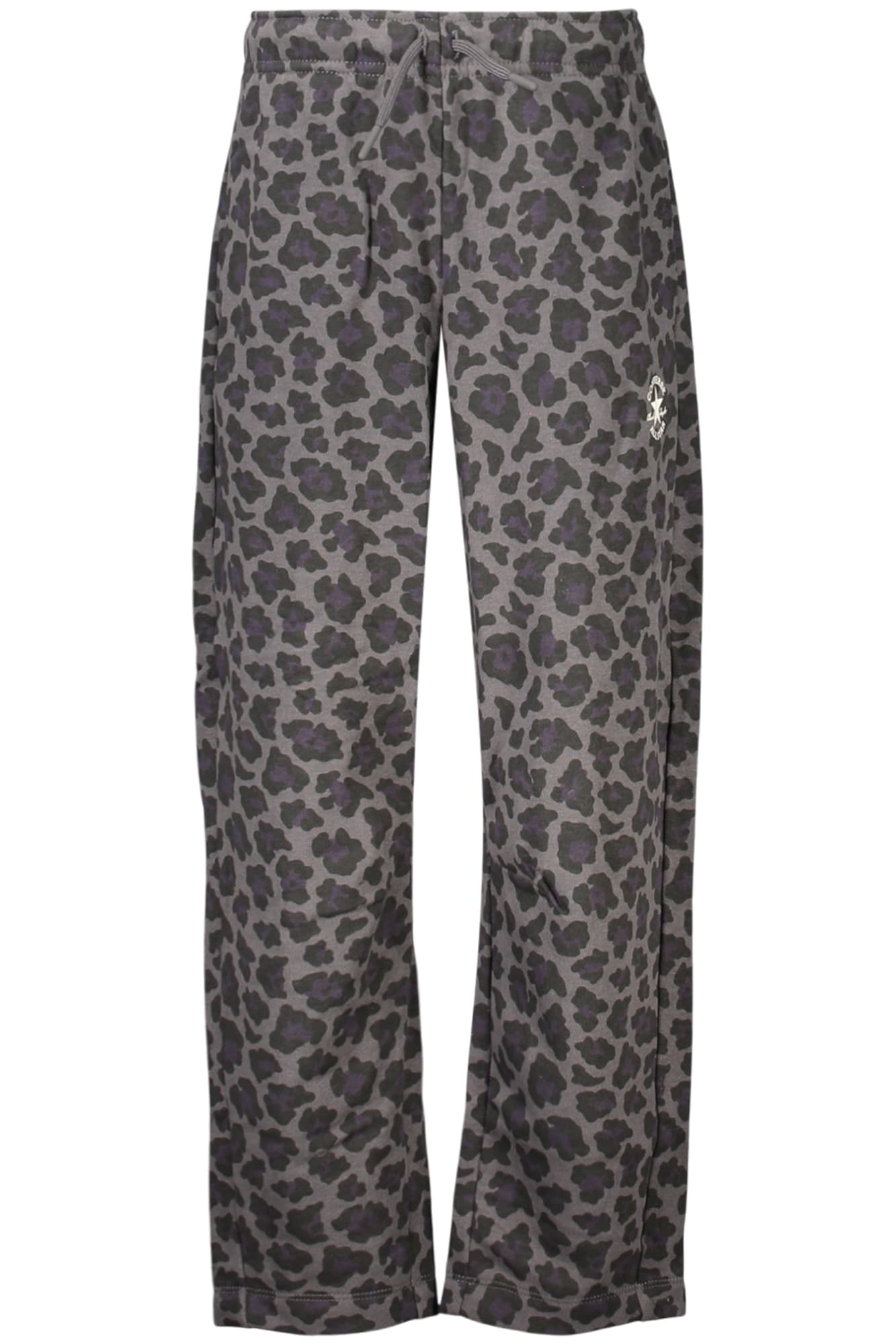 CONVERSE PANTALONE TUTA LUNGO BAMBINA GRIGIO - Immagine 1
