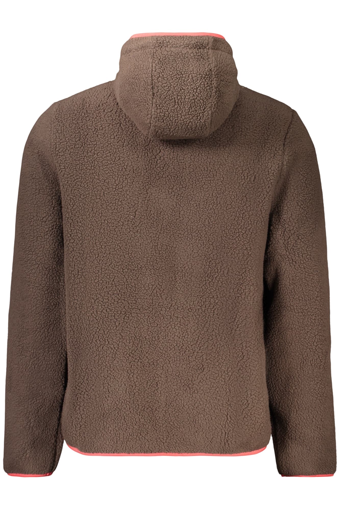 NORWAY 1963 FELPA CON ZIP UOMO MARRONE - Miniatura 2