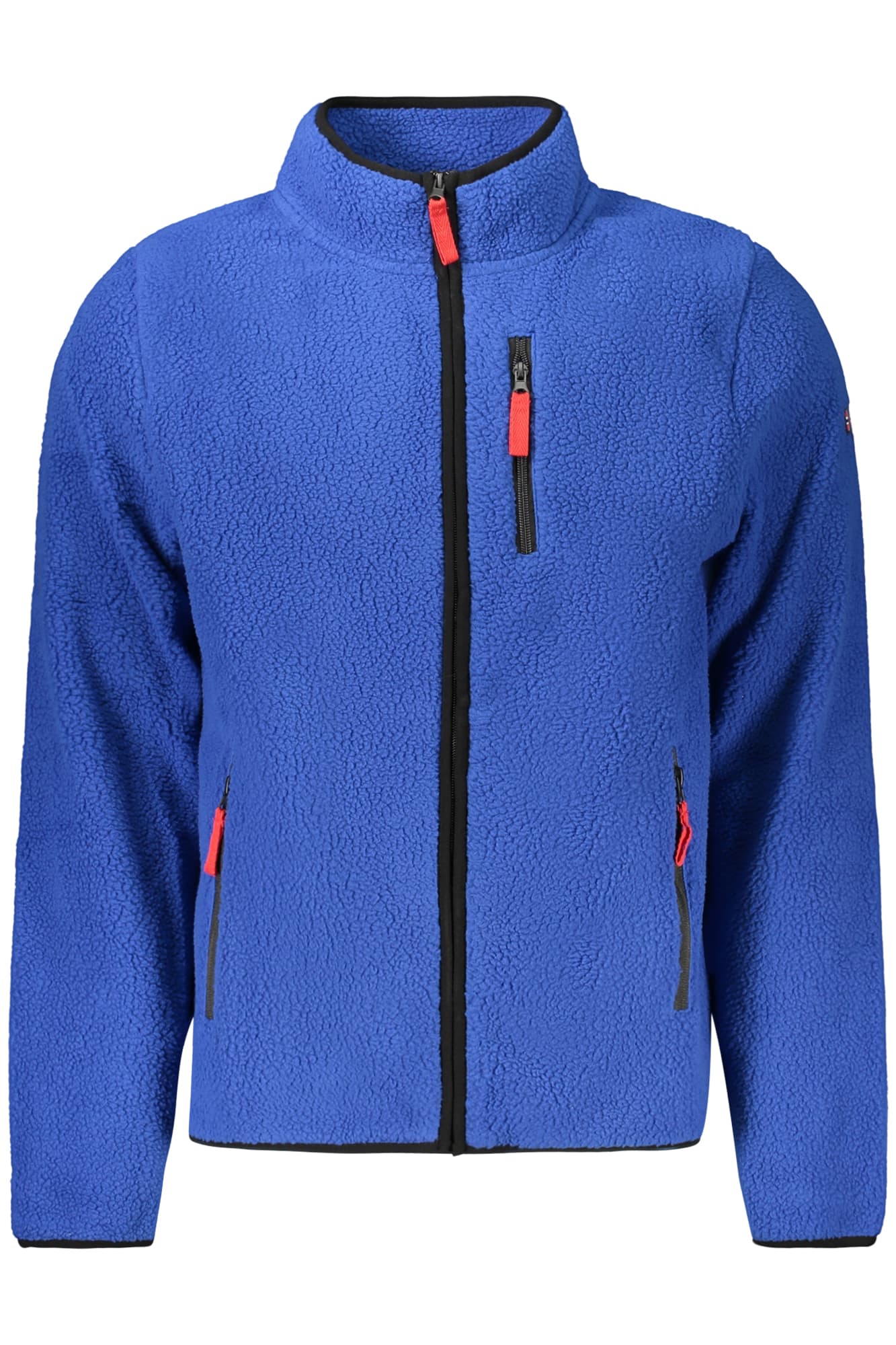 NORWAY 1963 FELPA CON ZIP UOMO BLU - Immagine 1