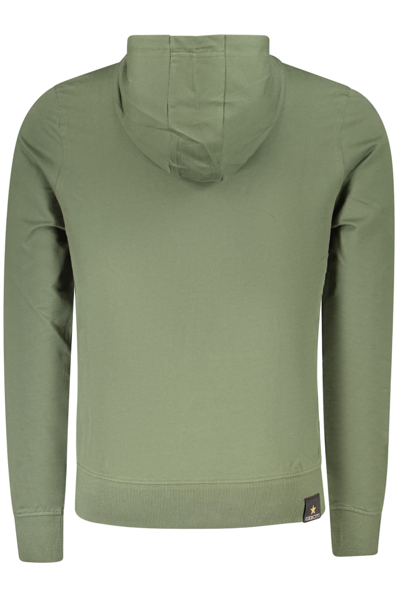 ACCADEMIA MILITARE FELPA SENZA ZIP UOMO VERDE - Miniatura 2