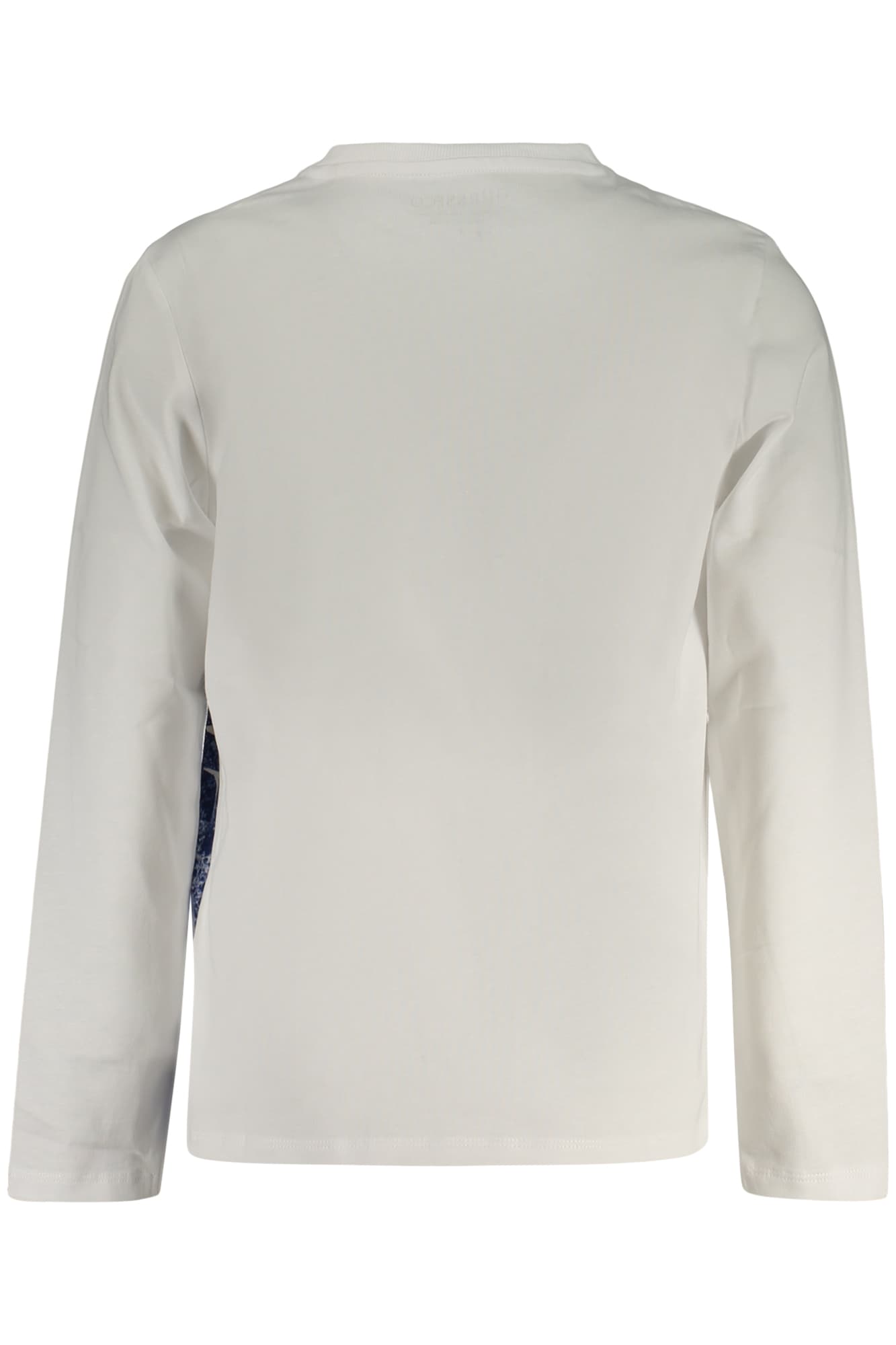 GUESS JEANS T-SHIRT MANICHE LUNGHE BAMBINO BIANCO - Miniatura 2