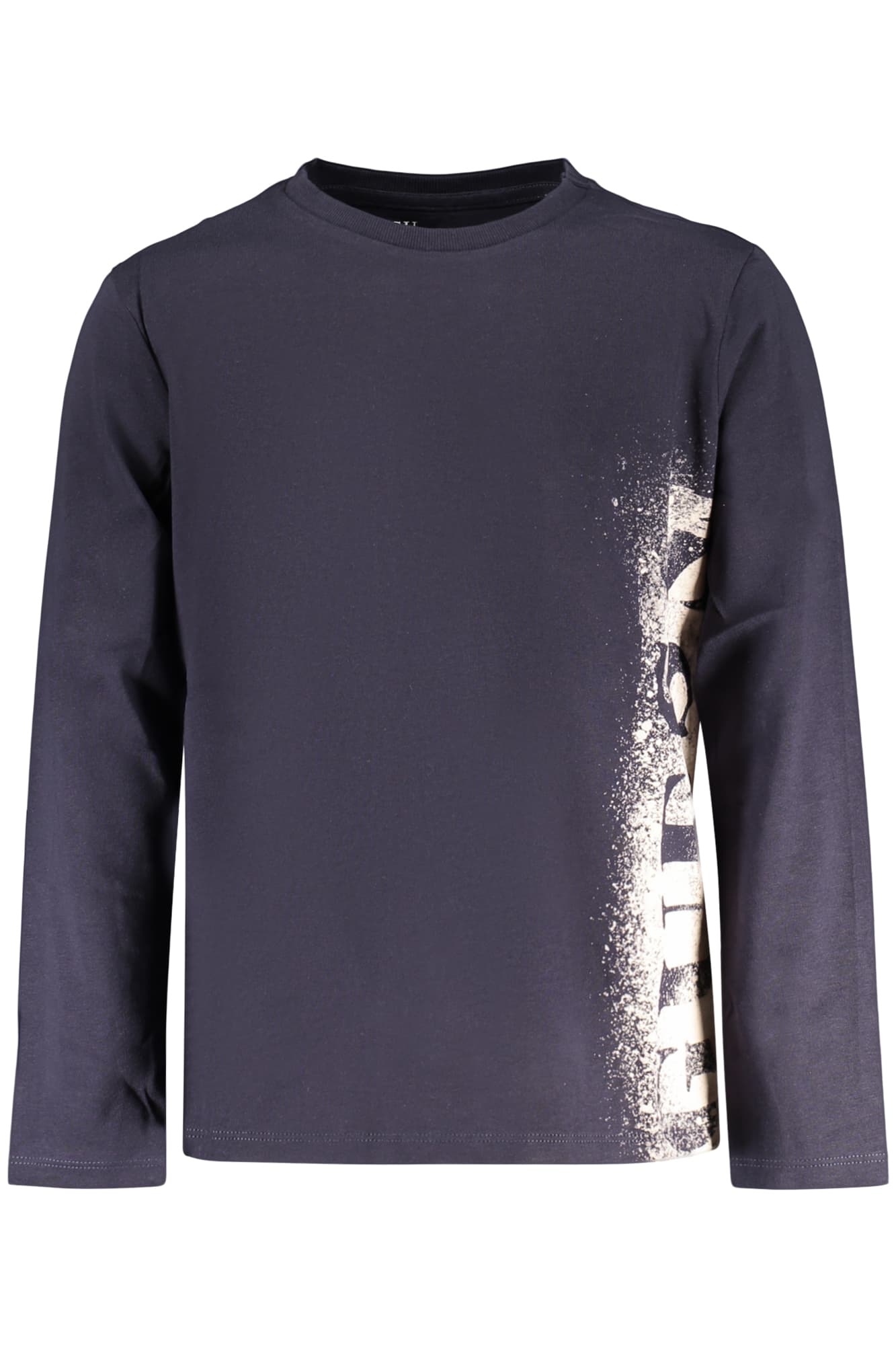 GUESS JEANS T-SHIRT MANICHE LUNGHE BAMBINO BLU - Immagine 1
