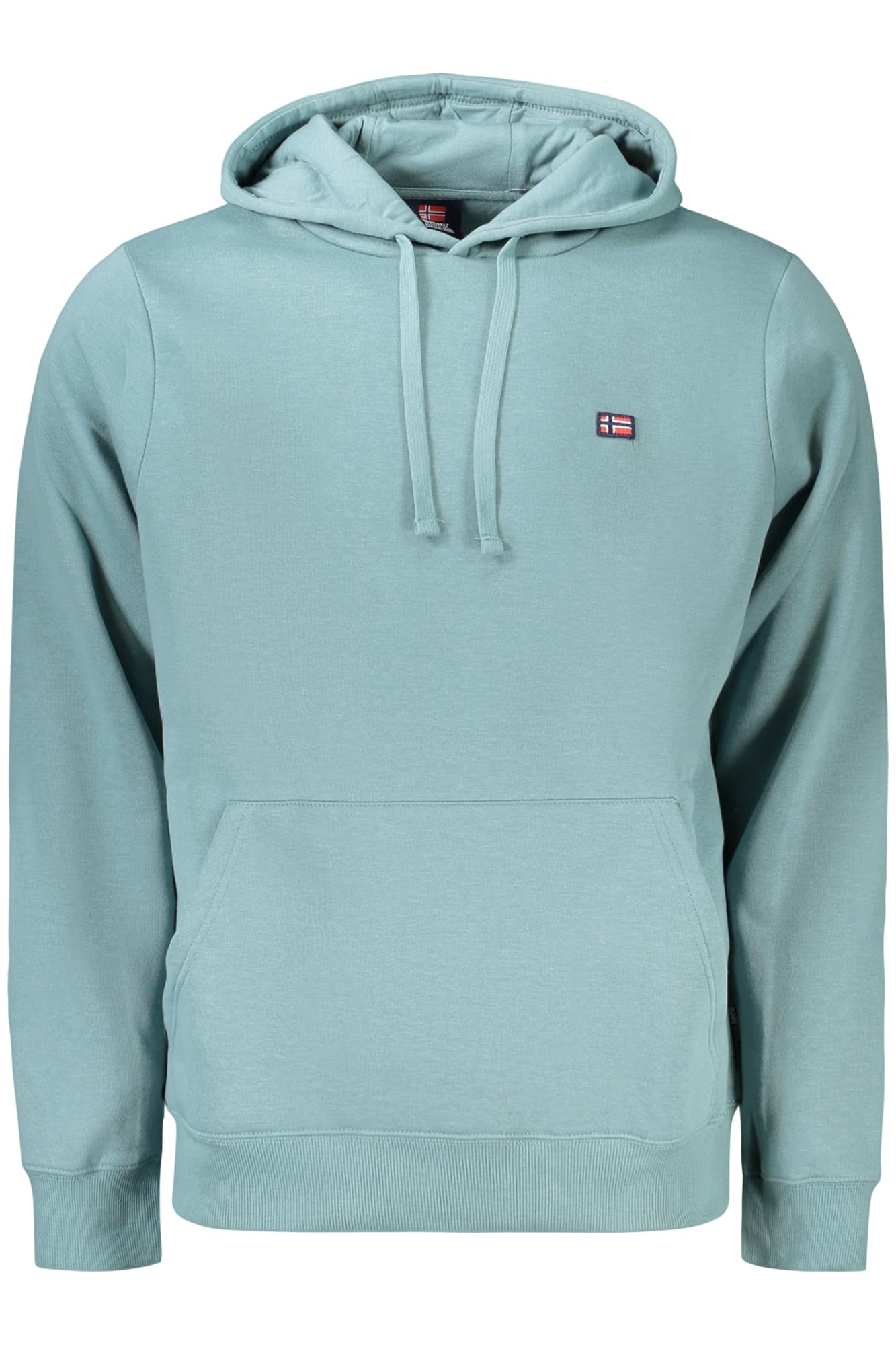 NORWAY 1963 FELPA CON ZIP UOMO VERDE - Immagine 1
