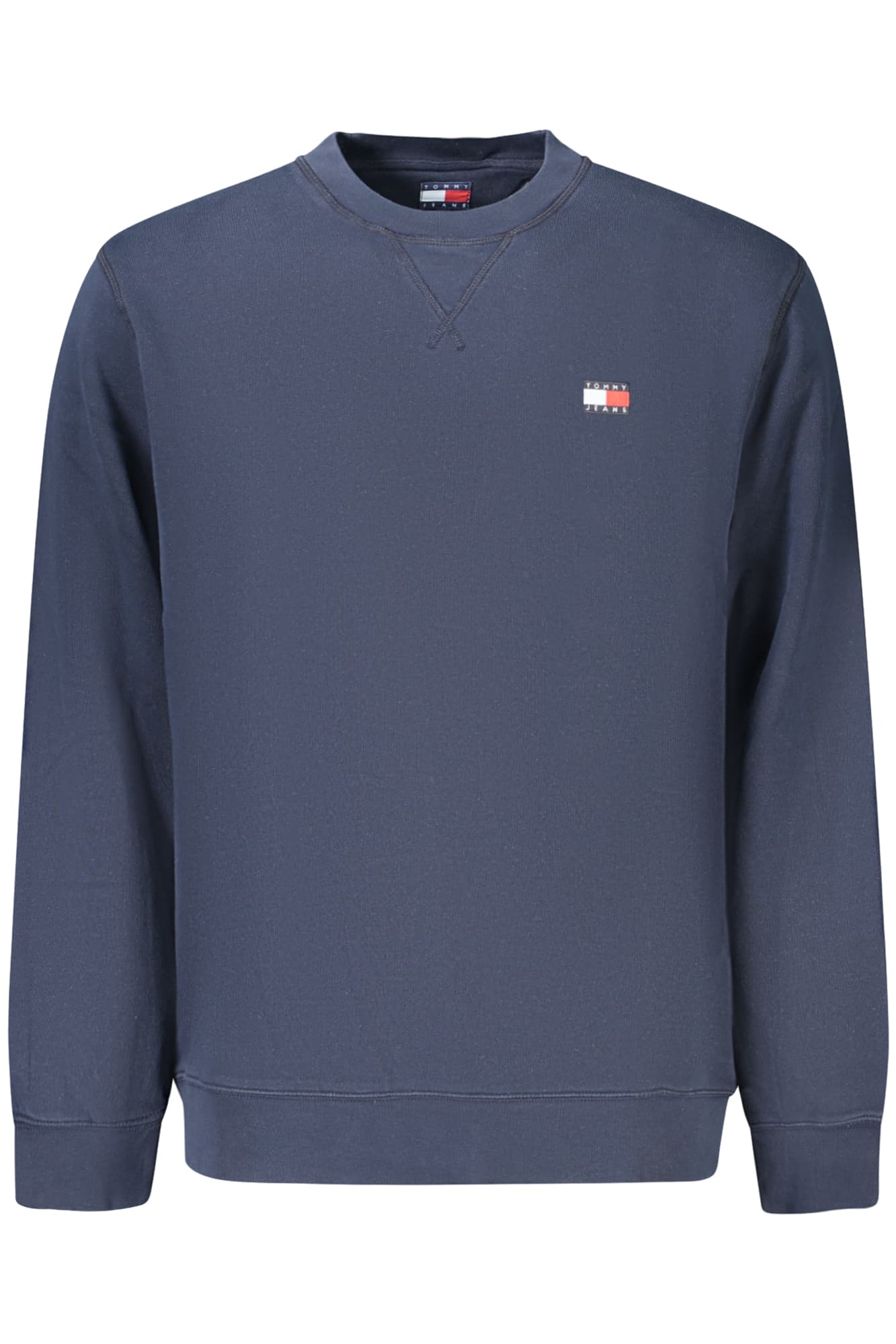 TOMMY HILFIGER FELPA SENZA ZIP UOMO BLU - Immagine 1