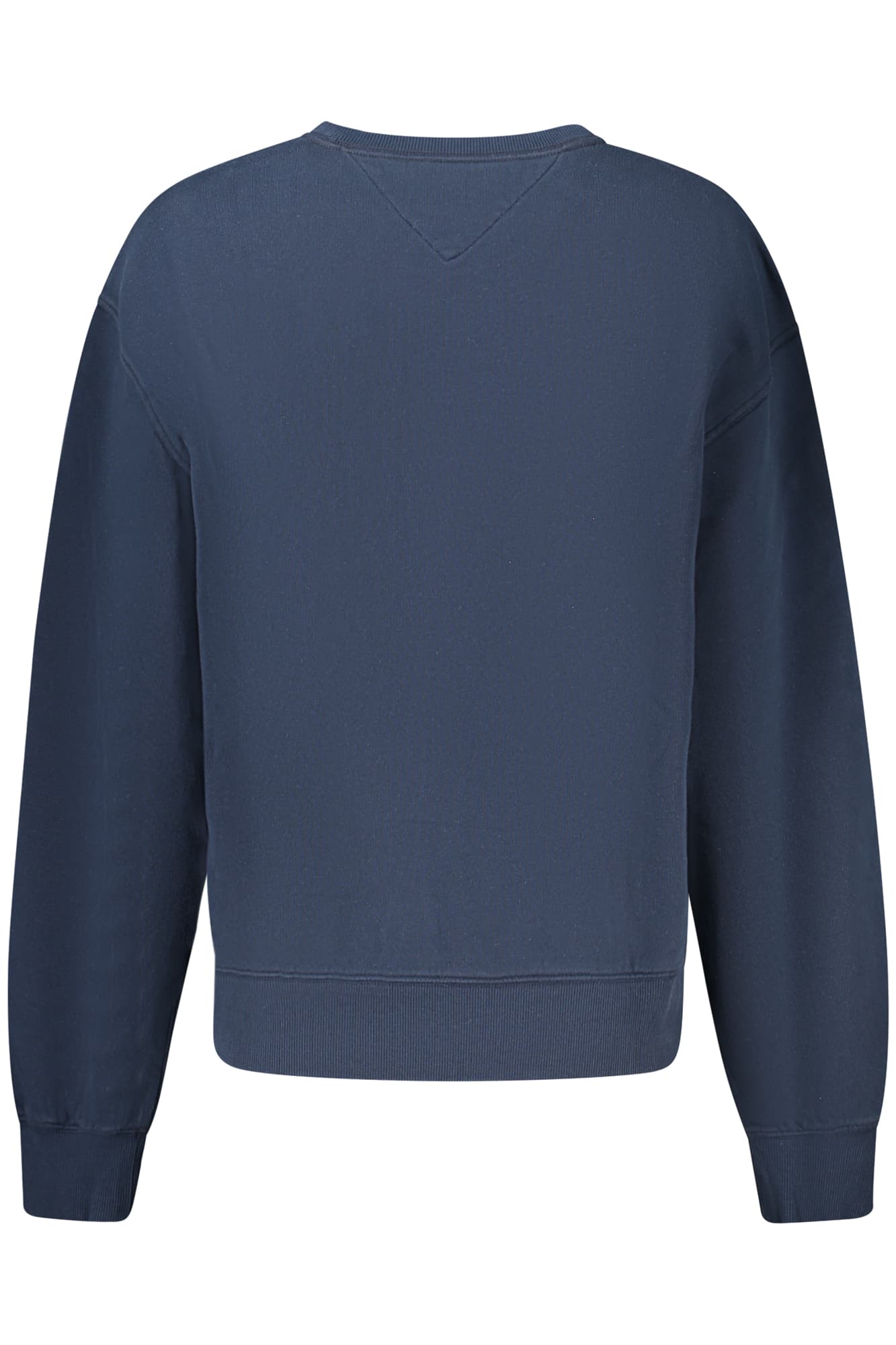 TOMMY HILFIGER FELPA SENZA ZIP DONNA BLU - Miniatura 2