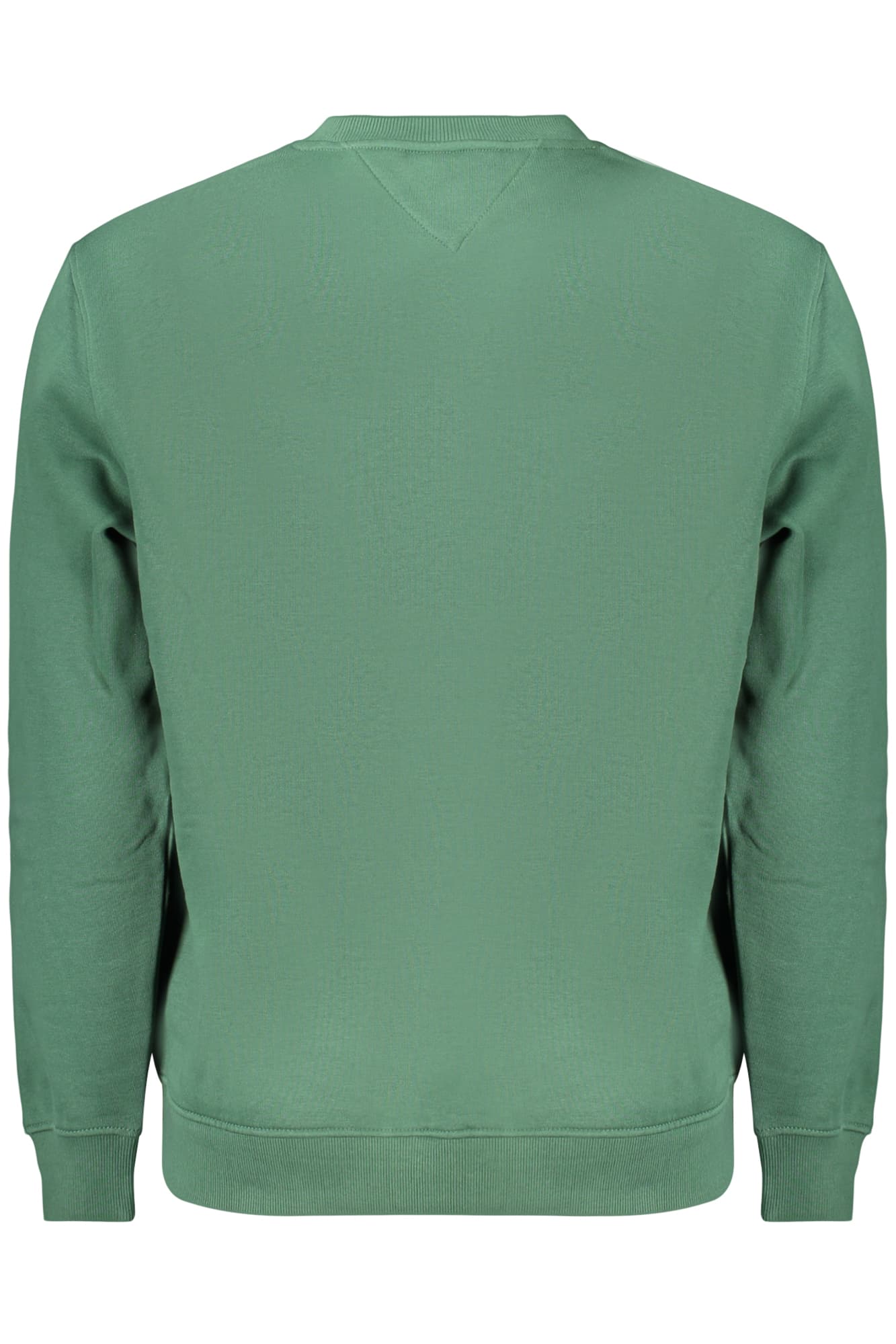 TOMMY HILFIGER FELPA SENZA ZIP UOMO VERDE - Miniatura 2