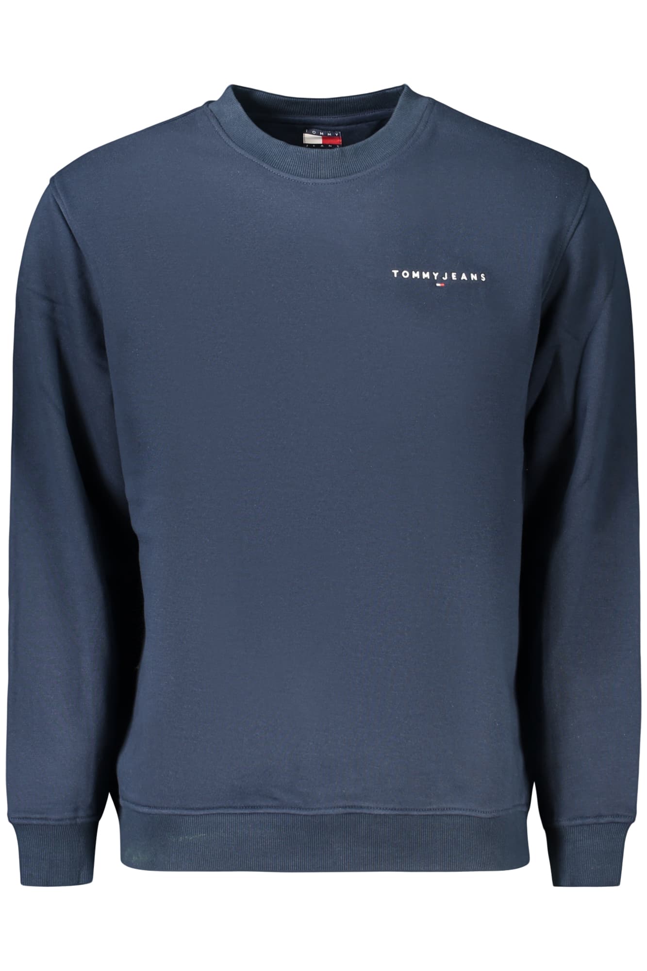 TOMMY HILFIGER FELPA SENZA ZIP UOMO BLU - Immagine 1