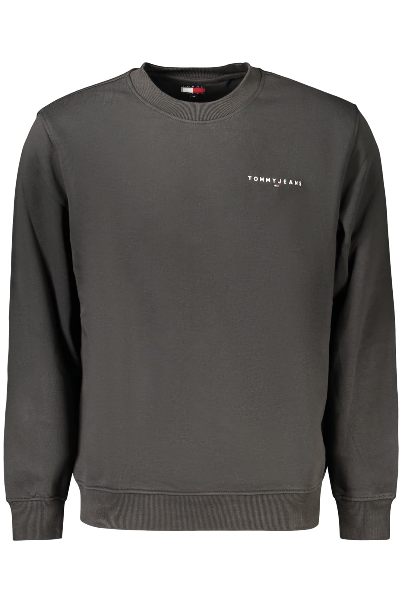 TOMMY HILFIGER FELPA SENZA ZIP UOMO NERO - Immagine 1