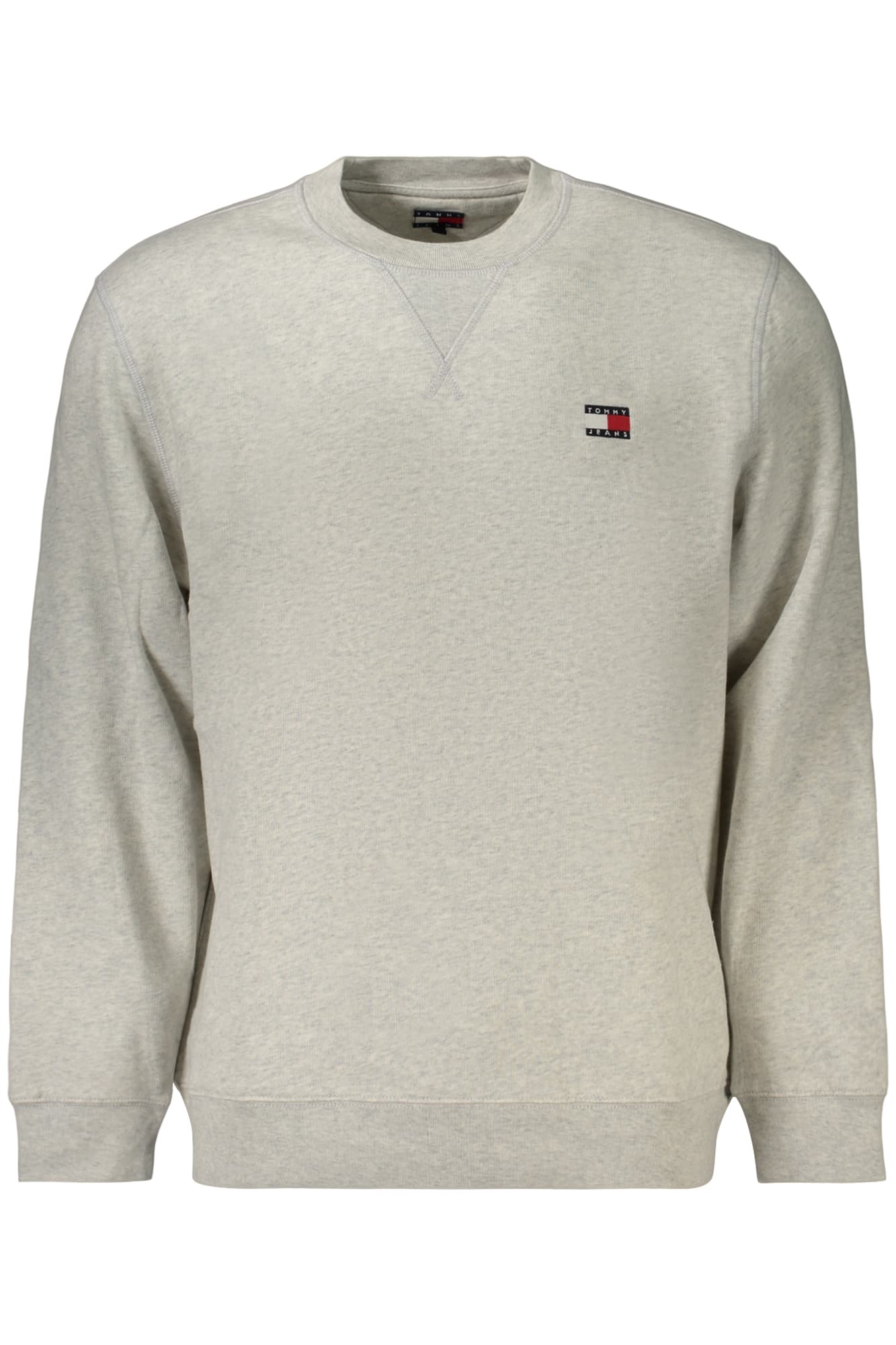 TOMMY HILFIGER FELPA SENZA ZIP UOMO GRIGIO - Immagine 1