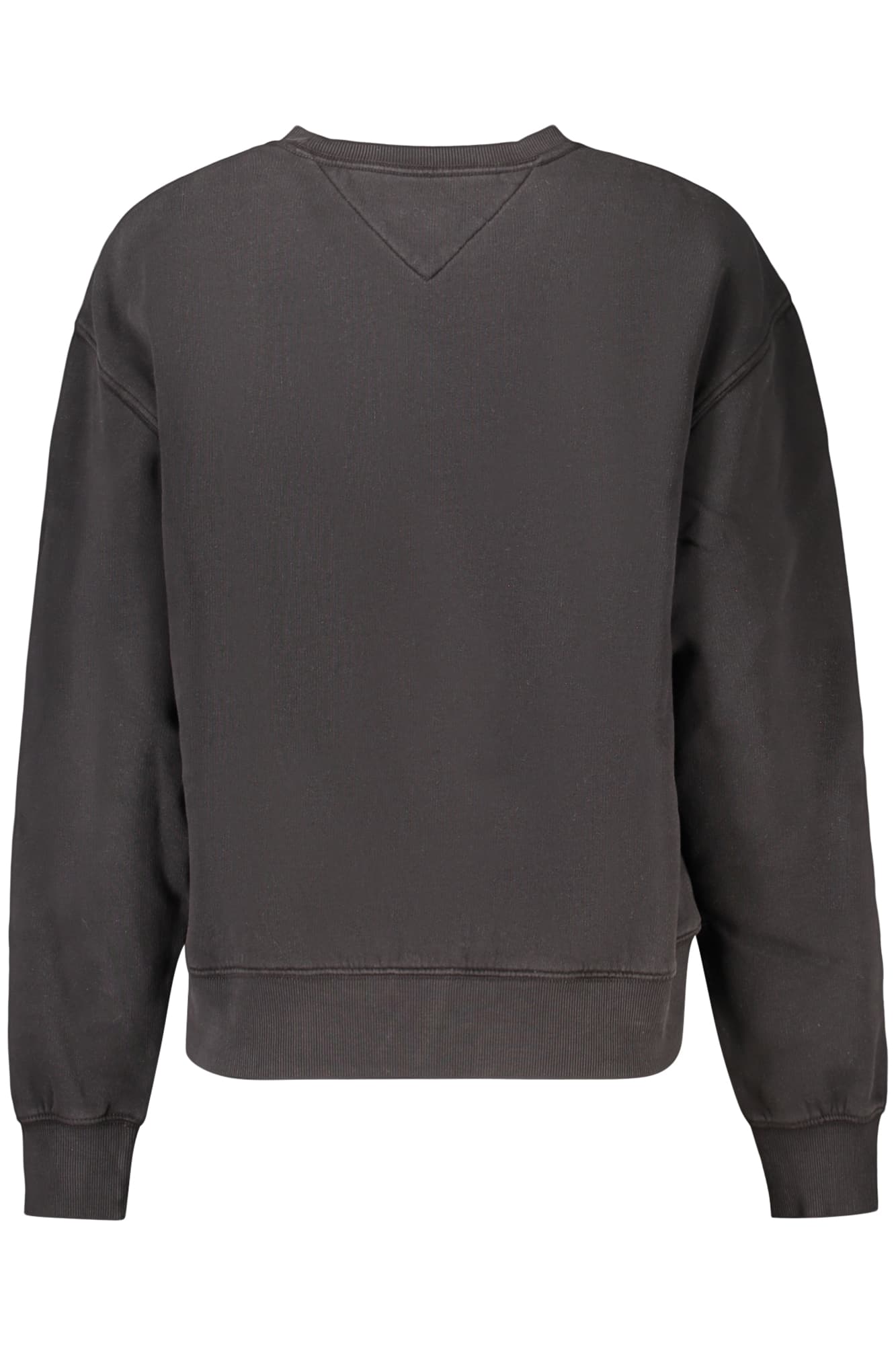 TOMMY HILFIGER FELPA SENZA ZIP DONNA NERO - Miniatura 2