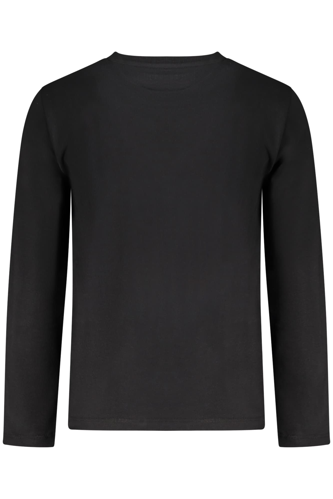 GUESS JEANS T-SHIRT MANICHE LUNGHE BAMBINO NERO - Miniatura 2