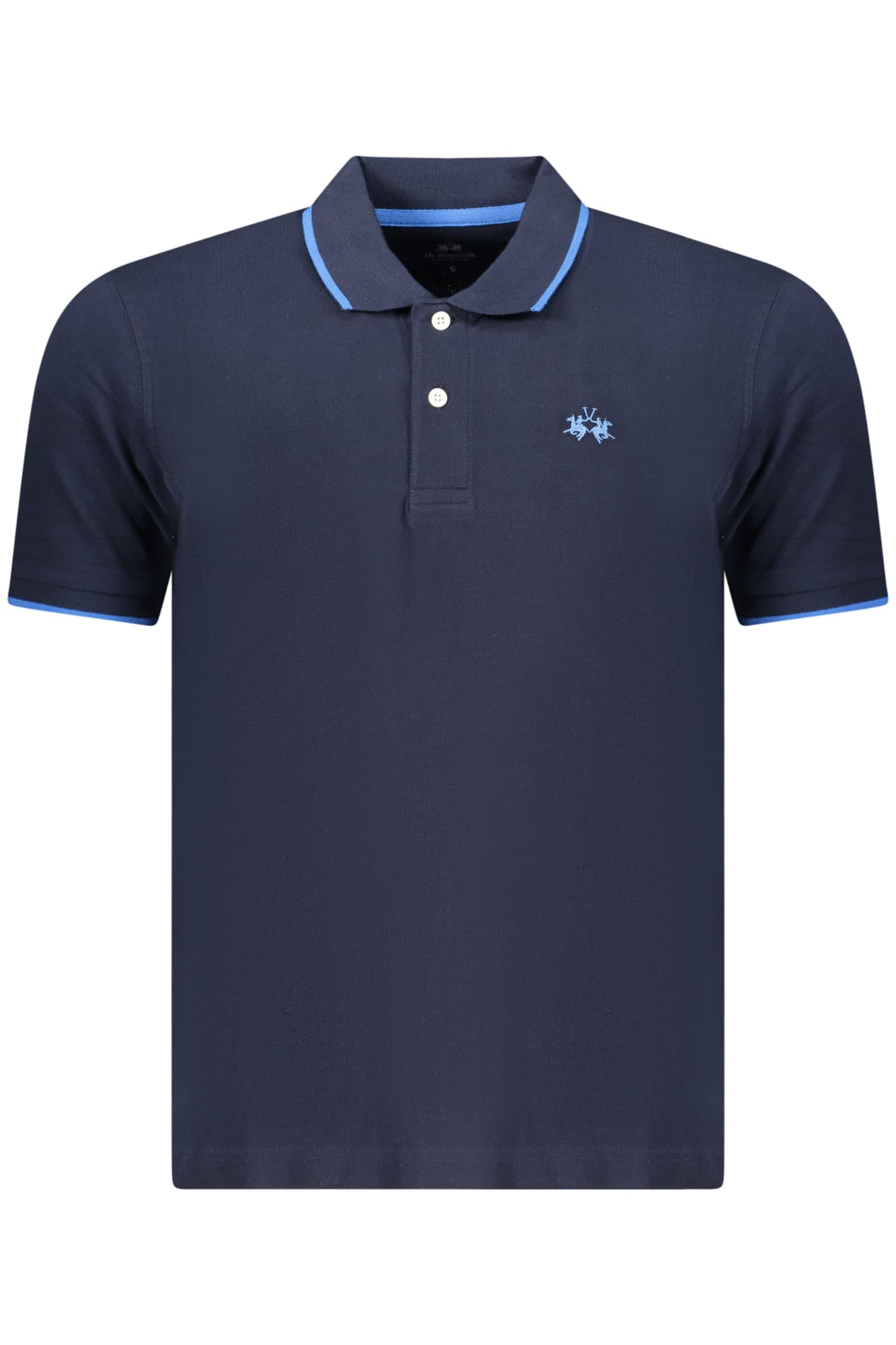 LA MARTINA POLO MANICHE CORTE UOMO BLU - Immagine 1