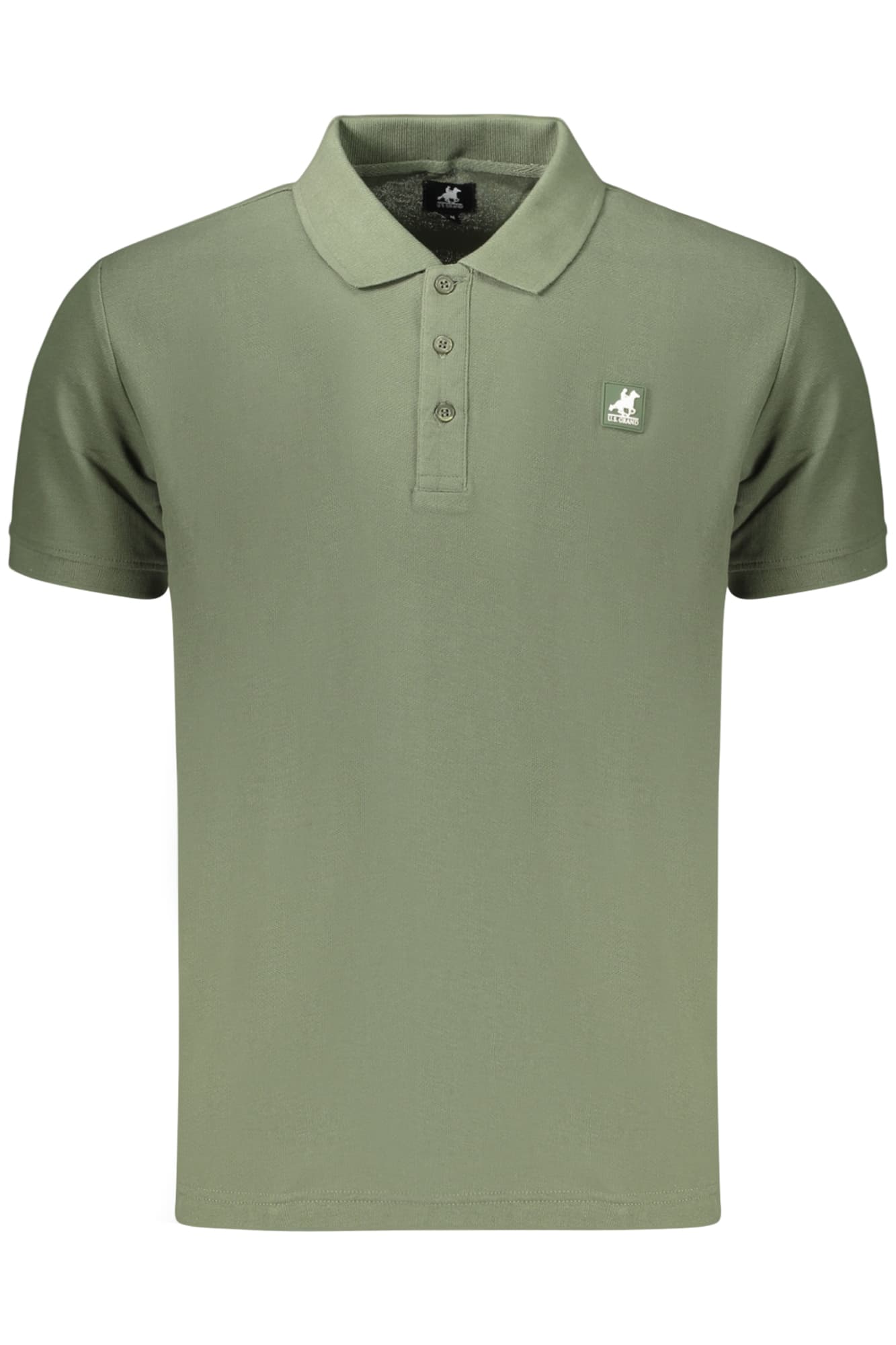U.S. GRAND POLO MANICHE CORTE UOMO VERDE - Immagine 1