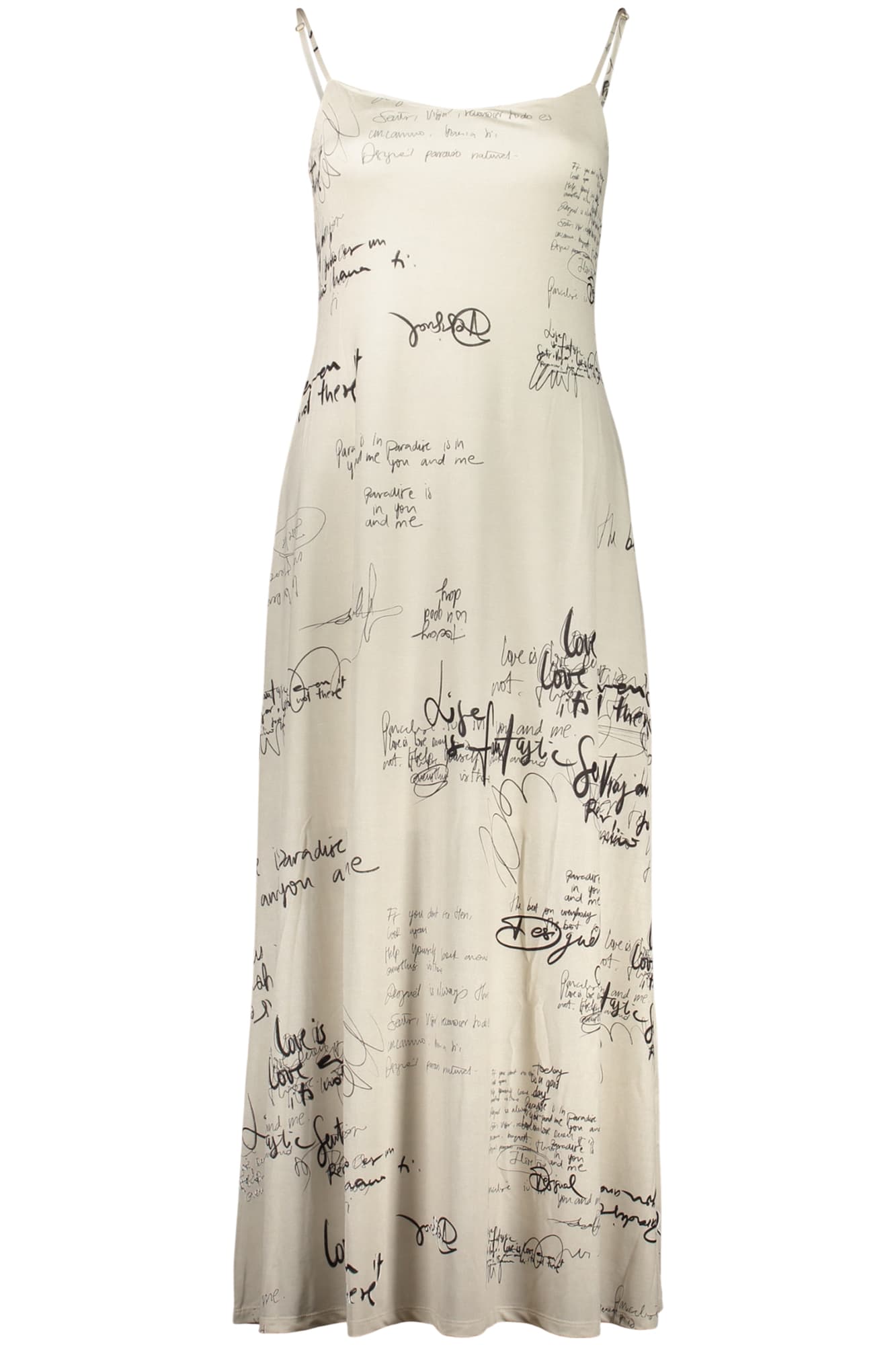 DESIGUAL ABITO LUNGO DONNA BIANCO