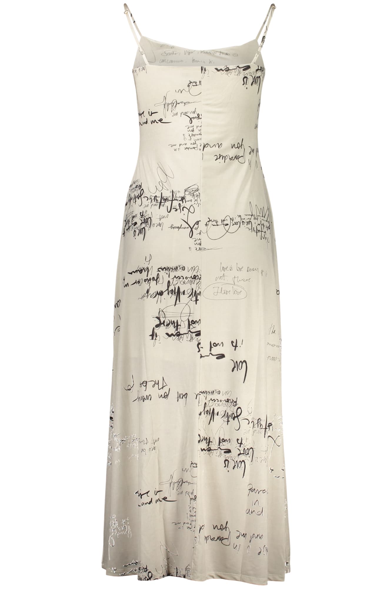 DESIGUAL ABITO LUNGO DONNA BIANCO - Miniatura 2