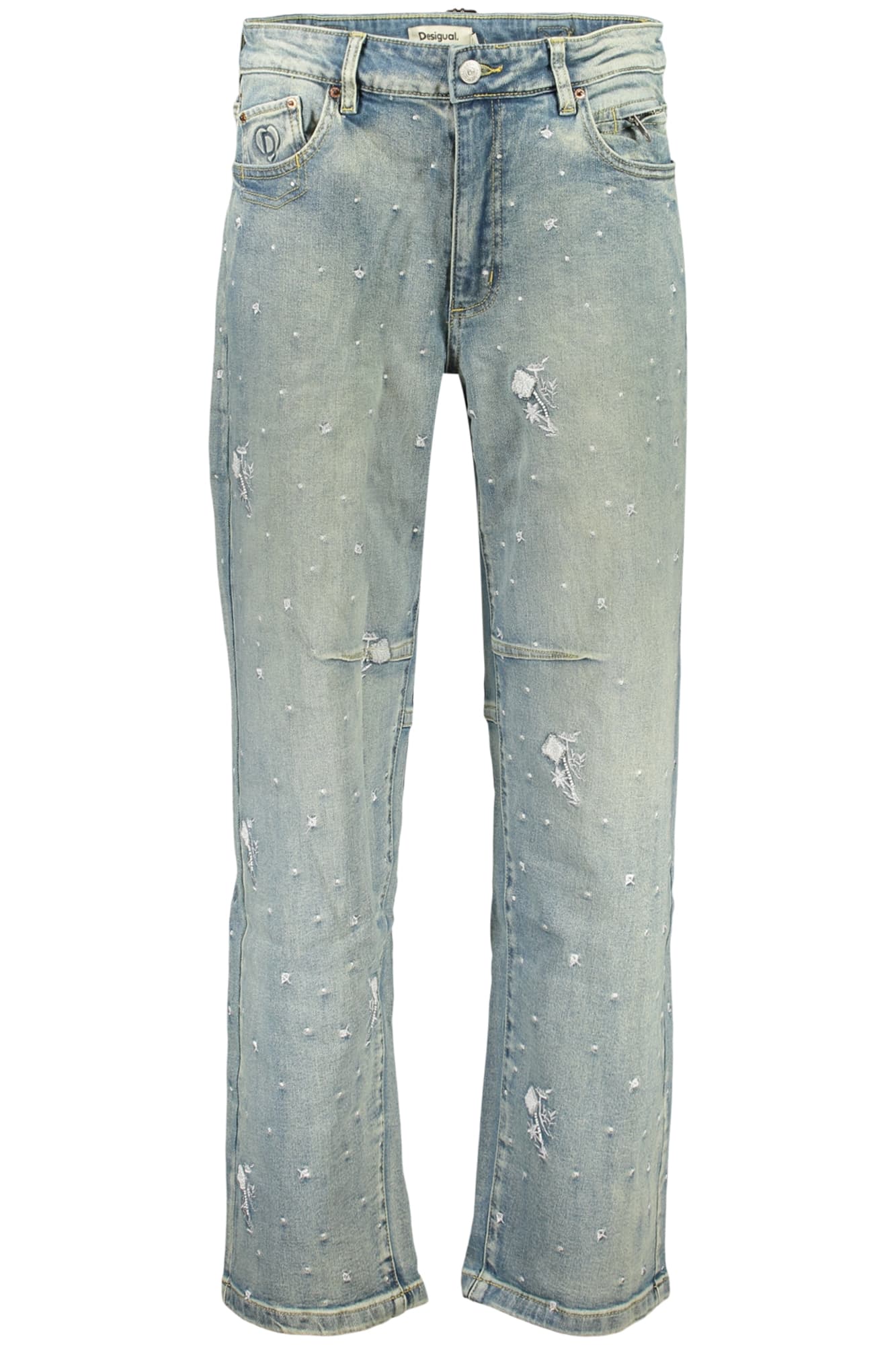 DESIGUAL JEANS DENIM DONNA AZZURRO - Immagine 1