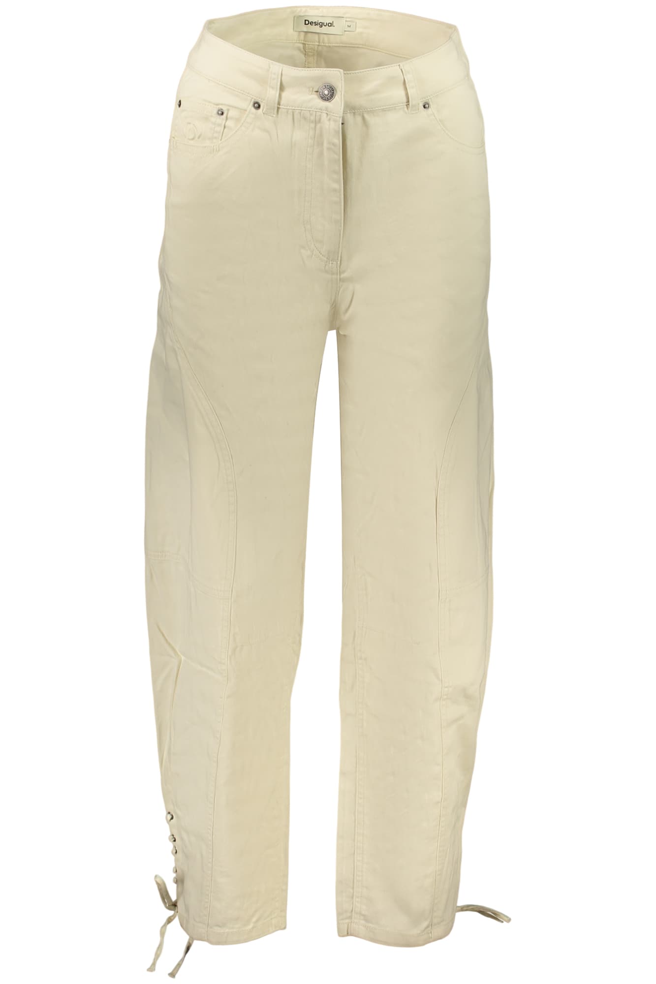 DESIGUAL PANTALONE DONNA BEIGE - Immagine 1