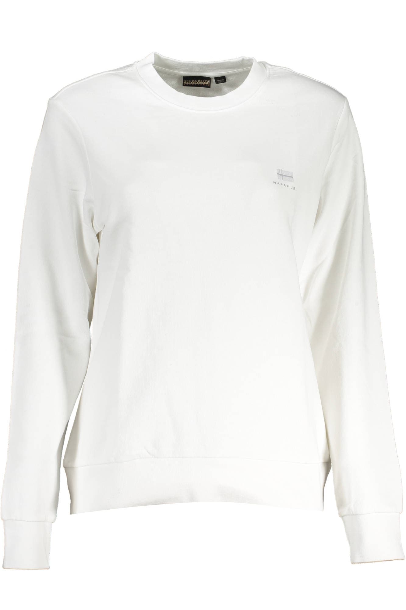 NAPAPIJRI FELPA SENZA ZIP DONNA BIANCO - Immagine 1
