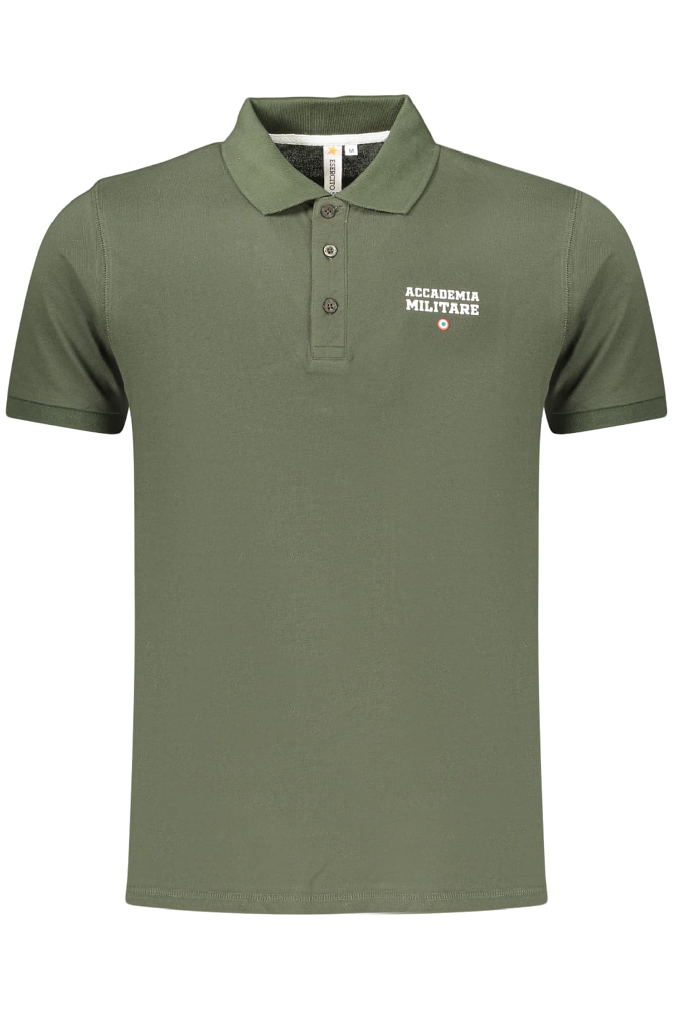 ACCADEMIA MILITARE POLO MANICHE CORTE UOMO VERDE - Immagine 1