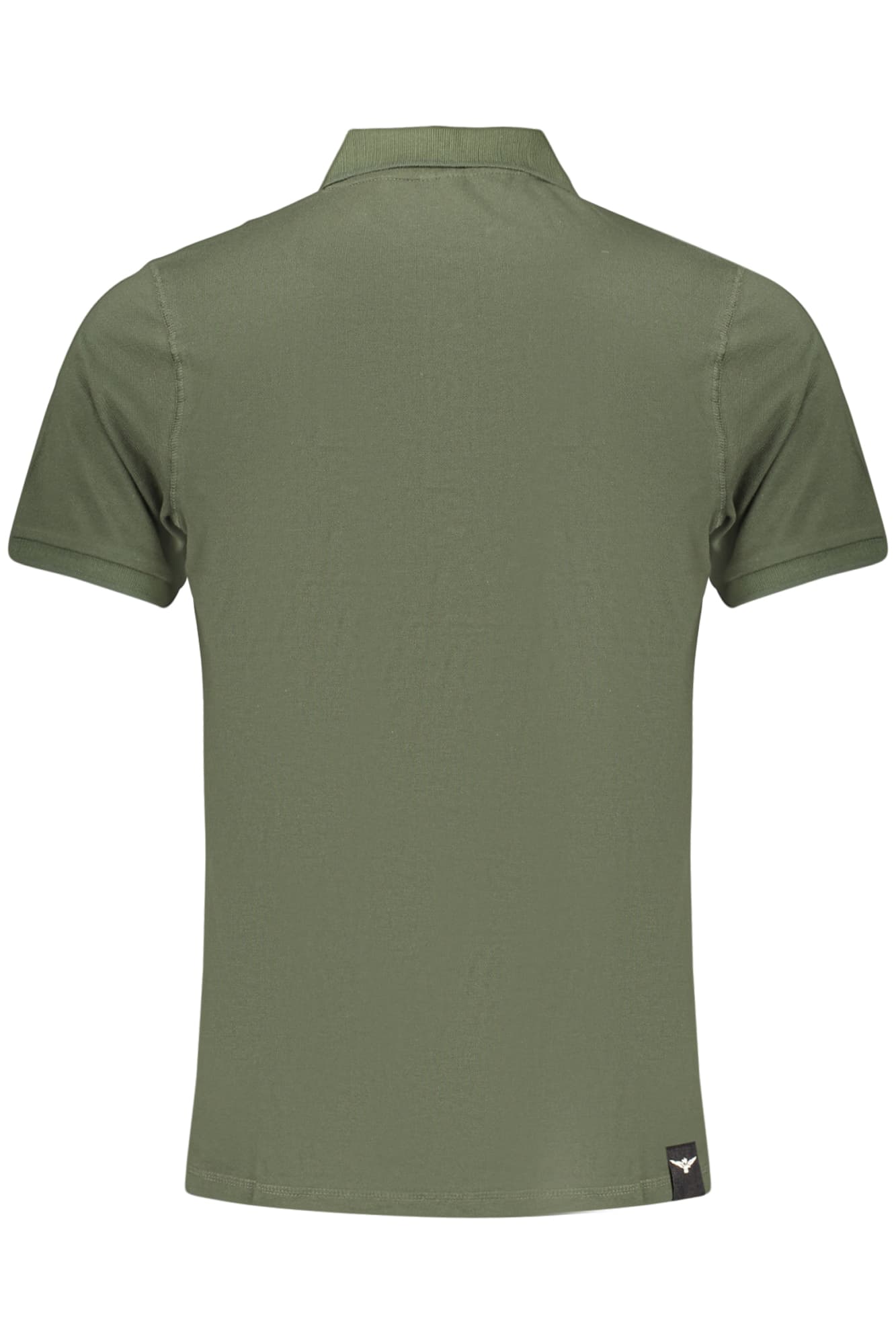 ACCADEMIA MILITARE POLO MANICHE CORTE UOMO VERDE - Miniatura 2